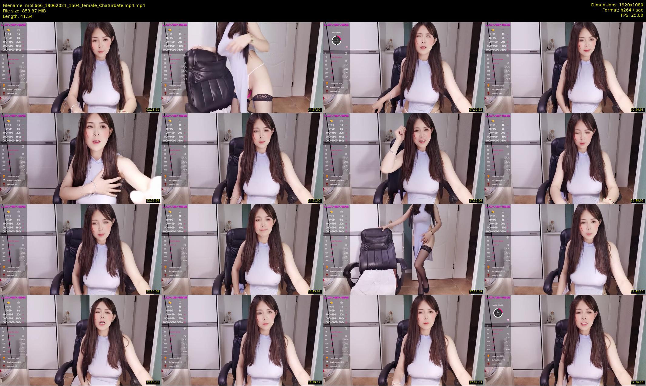 moli666 — 42 minute Chaturbate female cam show recording, 1080p, Jun 19, 2021