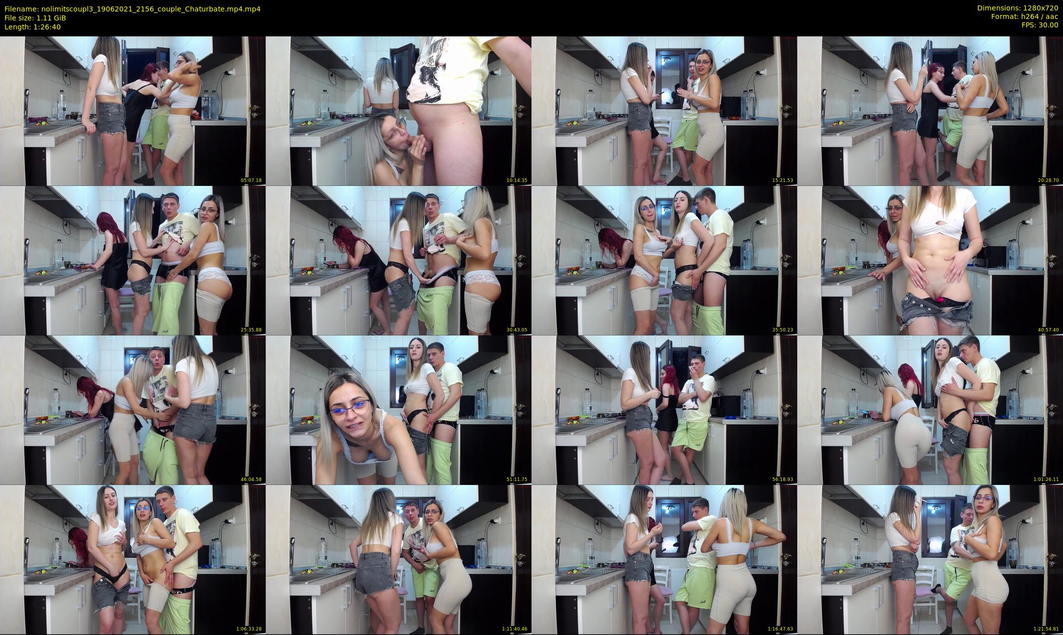 nolimitscoupl3 — 87 minute Chaturbate couple cam show recording, 720p, Jun 19, 2021