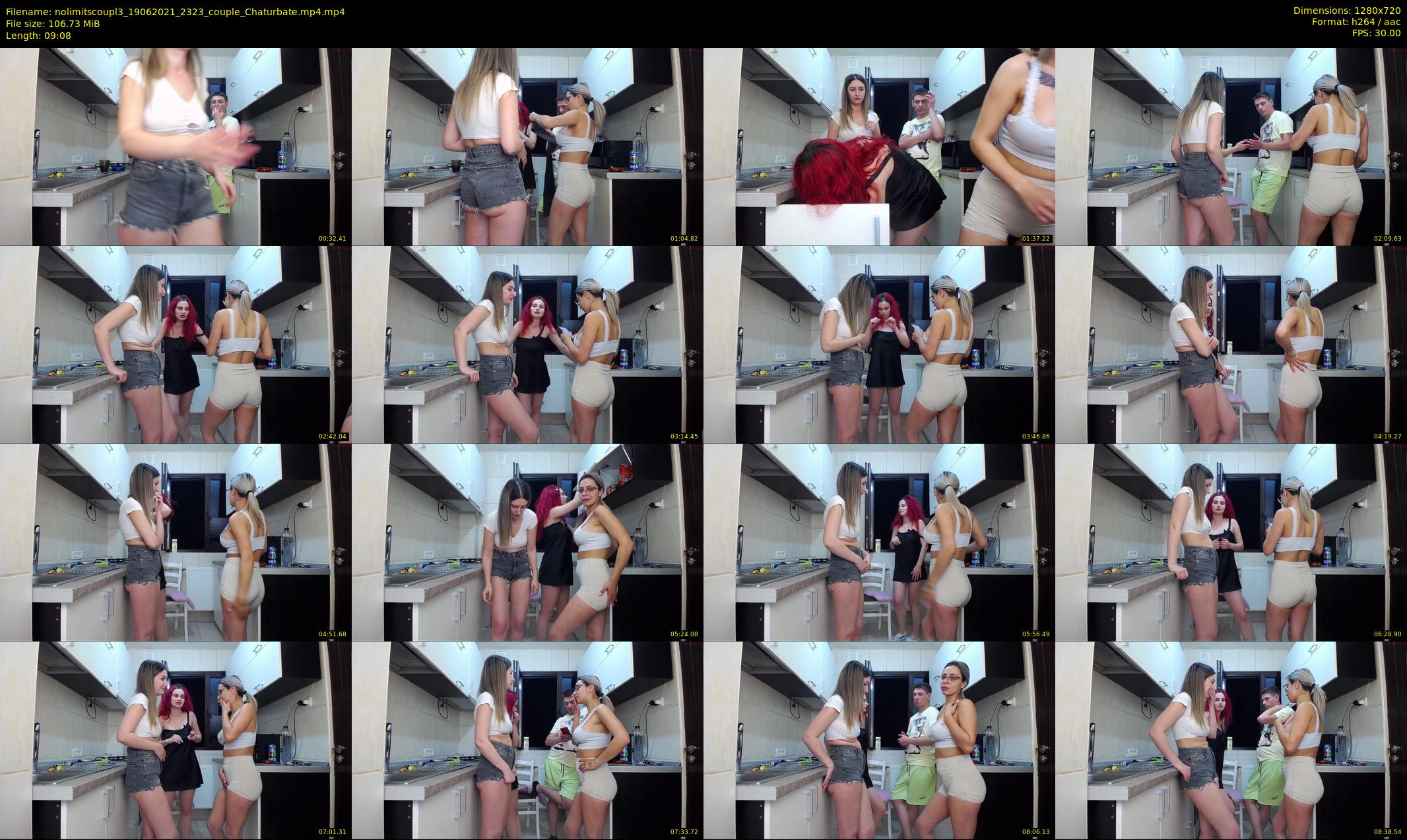 nolimitscoupl3 — 10 minute Chaturbate couple cam show recording, 720p, Jun 19, 2021