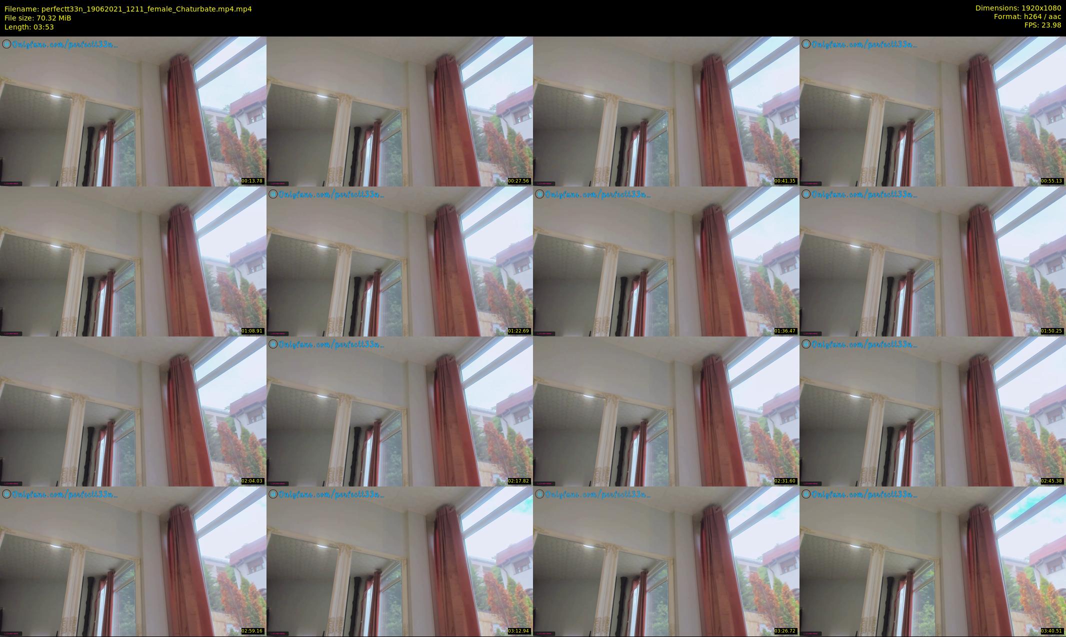 perfectt33n — 4 minute Chaturbate female cam show recording, 1080p, Jun 19, 2021