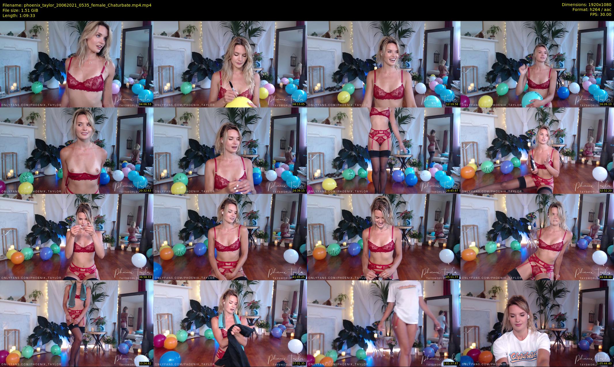 phoenix_taylor — 70 minute Chaturbate female cam show recording, 1080p, Jun 20, 2021