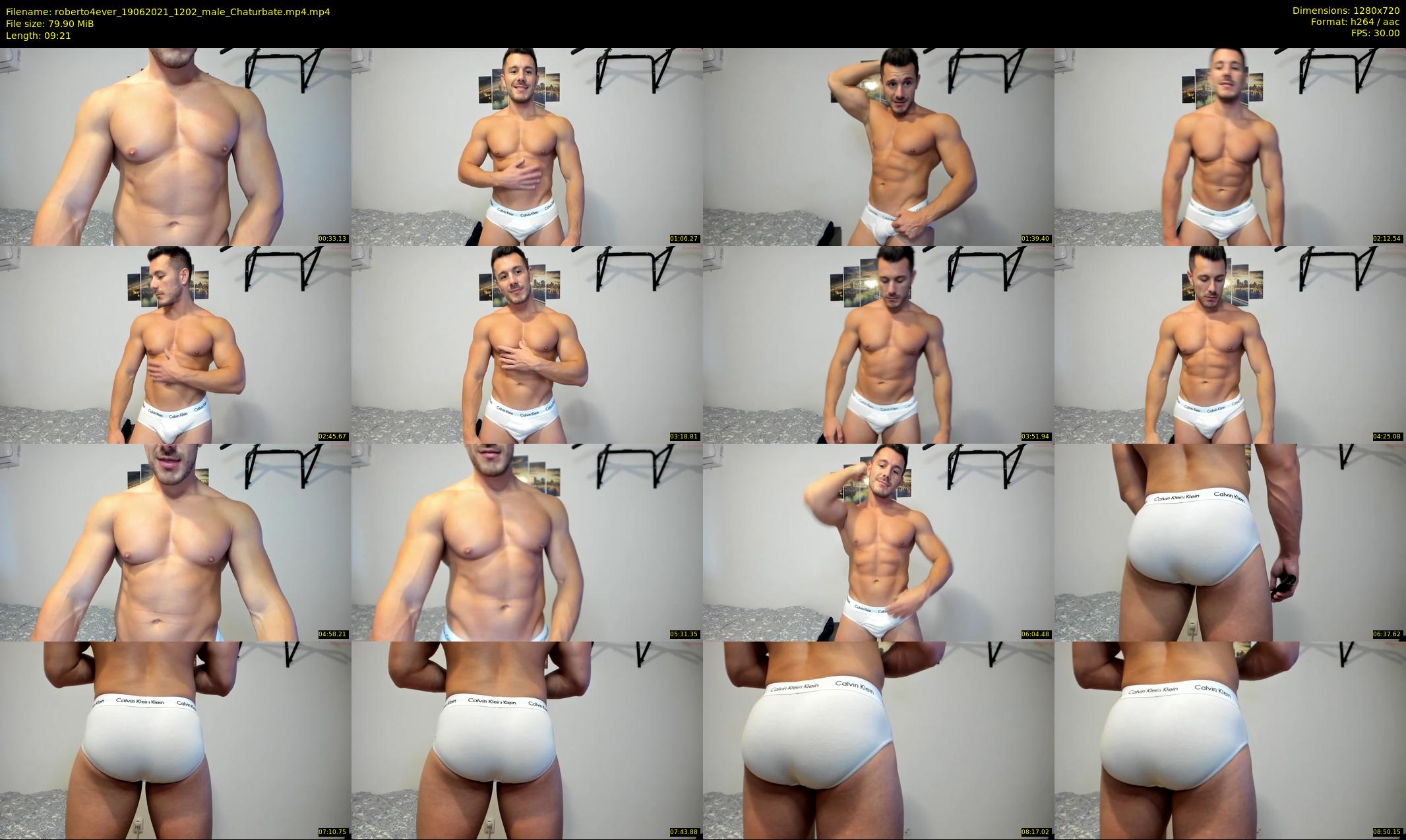 roberto4ever — 10 minute Chaturbate male cam show recording, 720p, Jun 19, 2021