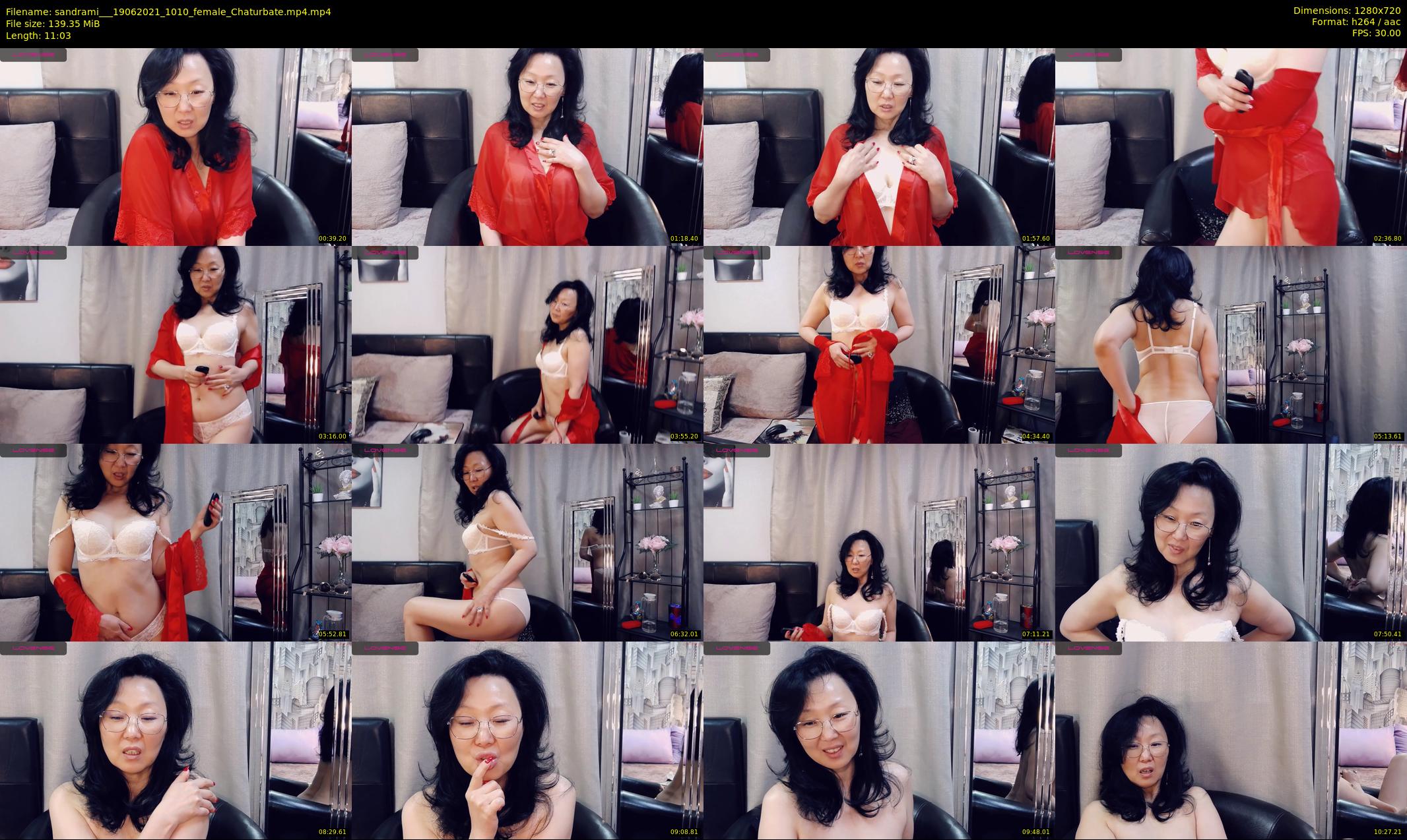 sandrami__ — 12 minute Chaturbate female cam show recording, 720p, Jun 19, 2021