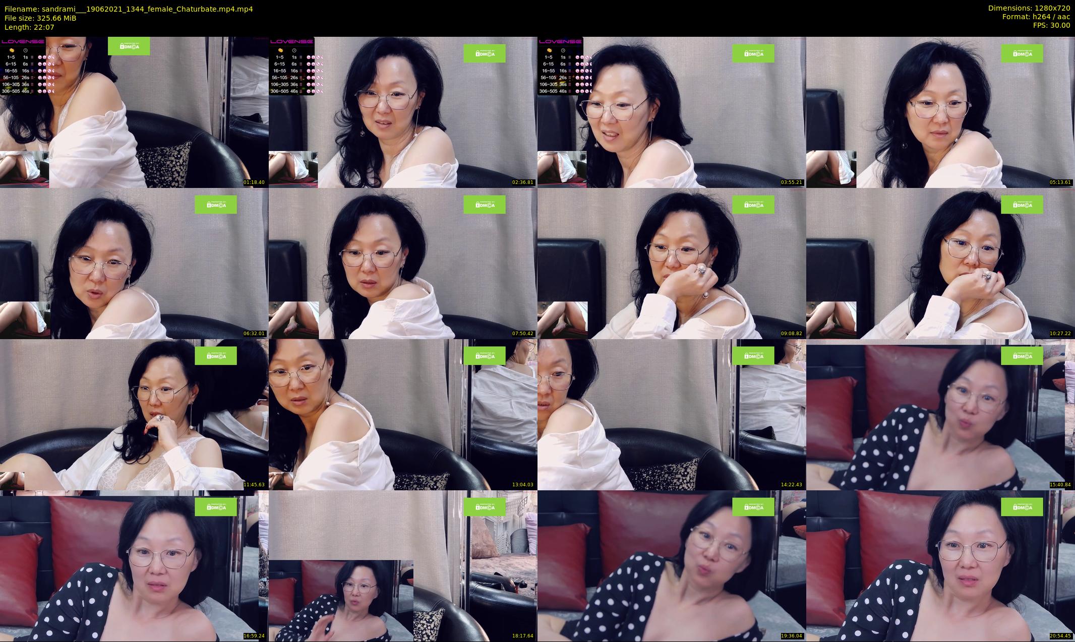 sandrami__ — 23 minute Chaturbate female cam show recording, 720p, Jun 19, 2021