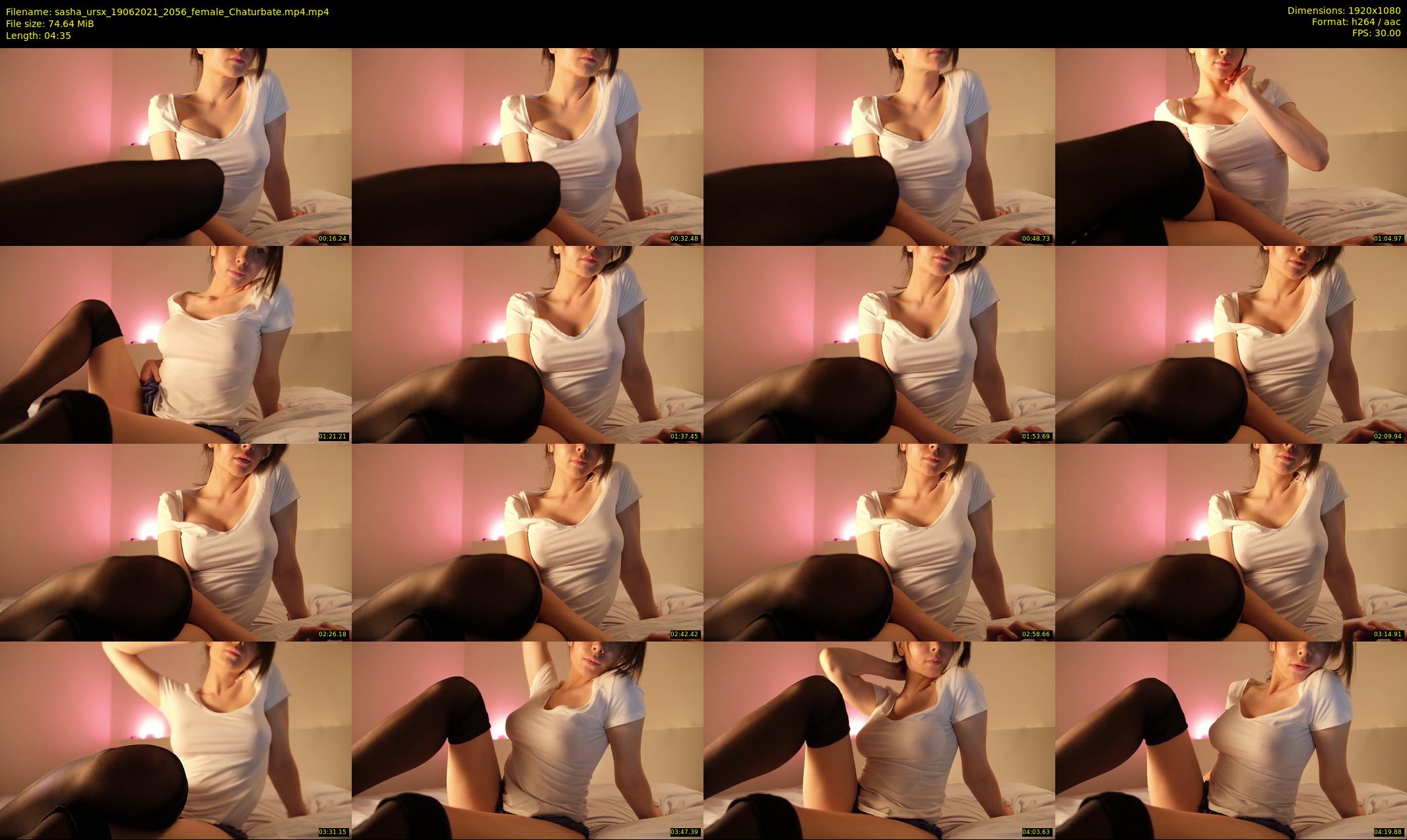 sasha_ursx — 5 minute Chaturbate female cam show recording, 1080p, Jun 19, 2021