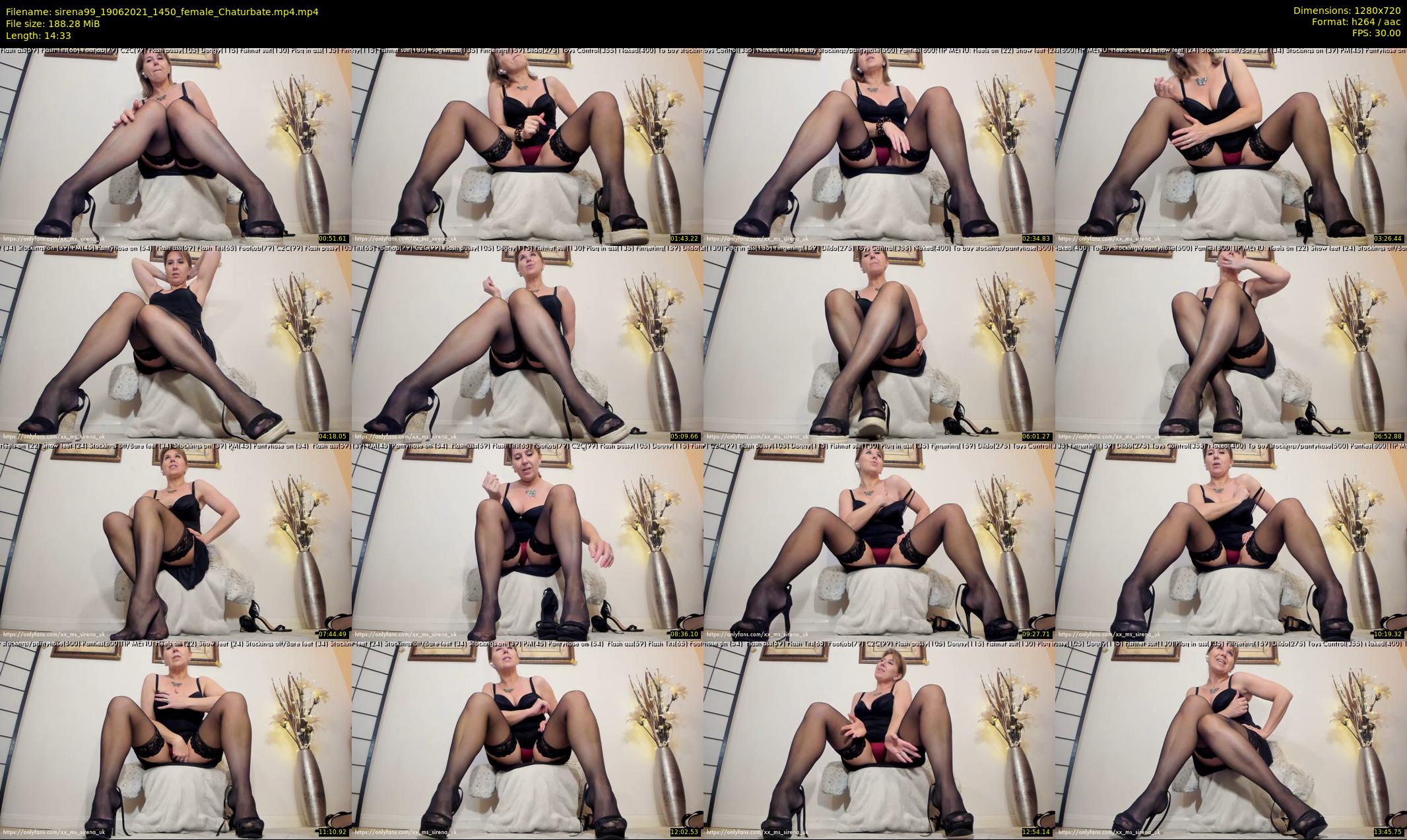 sirena99 — 15 minute Chaturbate female cam show recording, 720p, Jun 19, 2021
