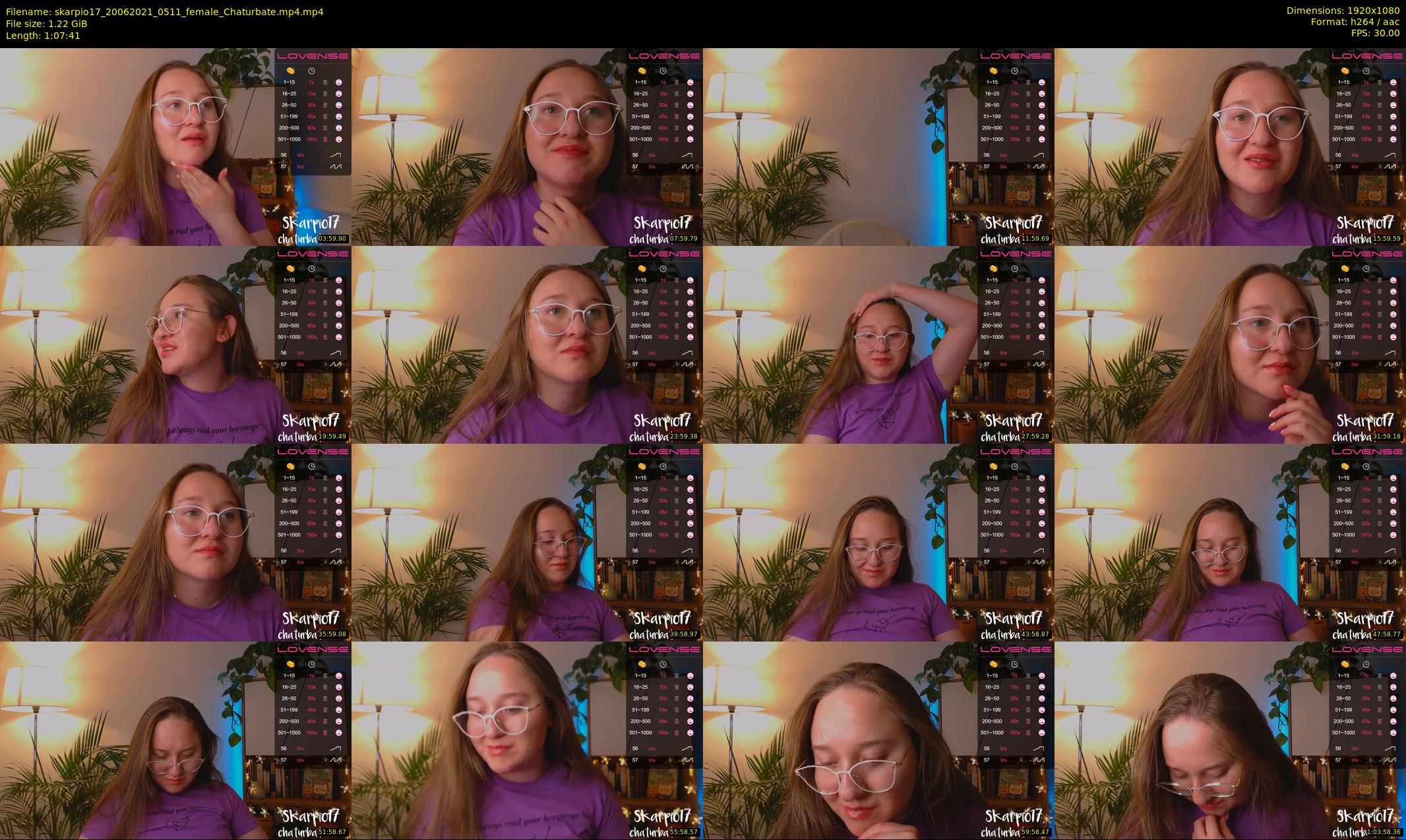 skarpio17 — 68 minute Chaturbate female cam show recording, 1080p, Jun 20, 2021