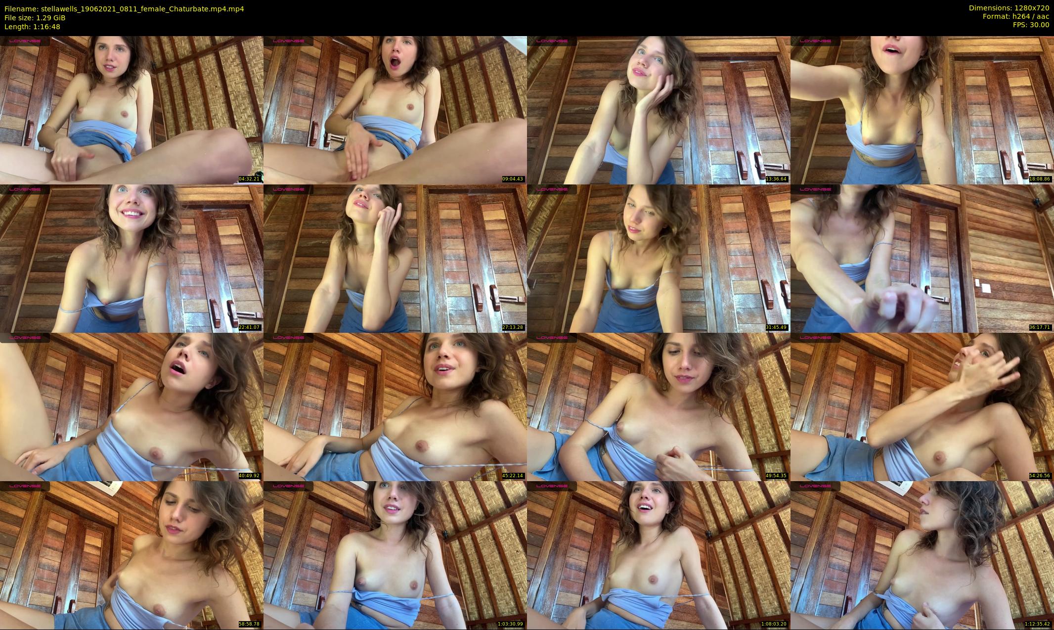 stellawells — 77 minute Chaturbate female cam show recording, 720p, Jun 19, 2021
