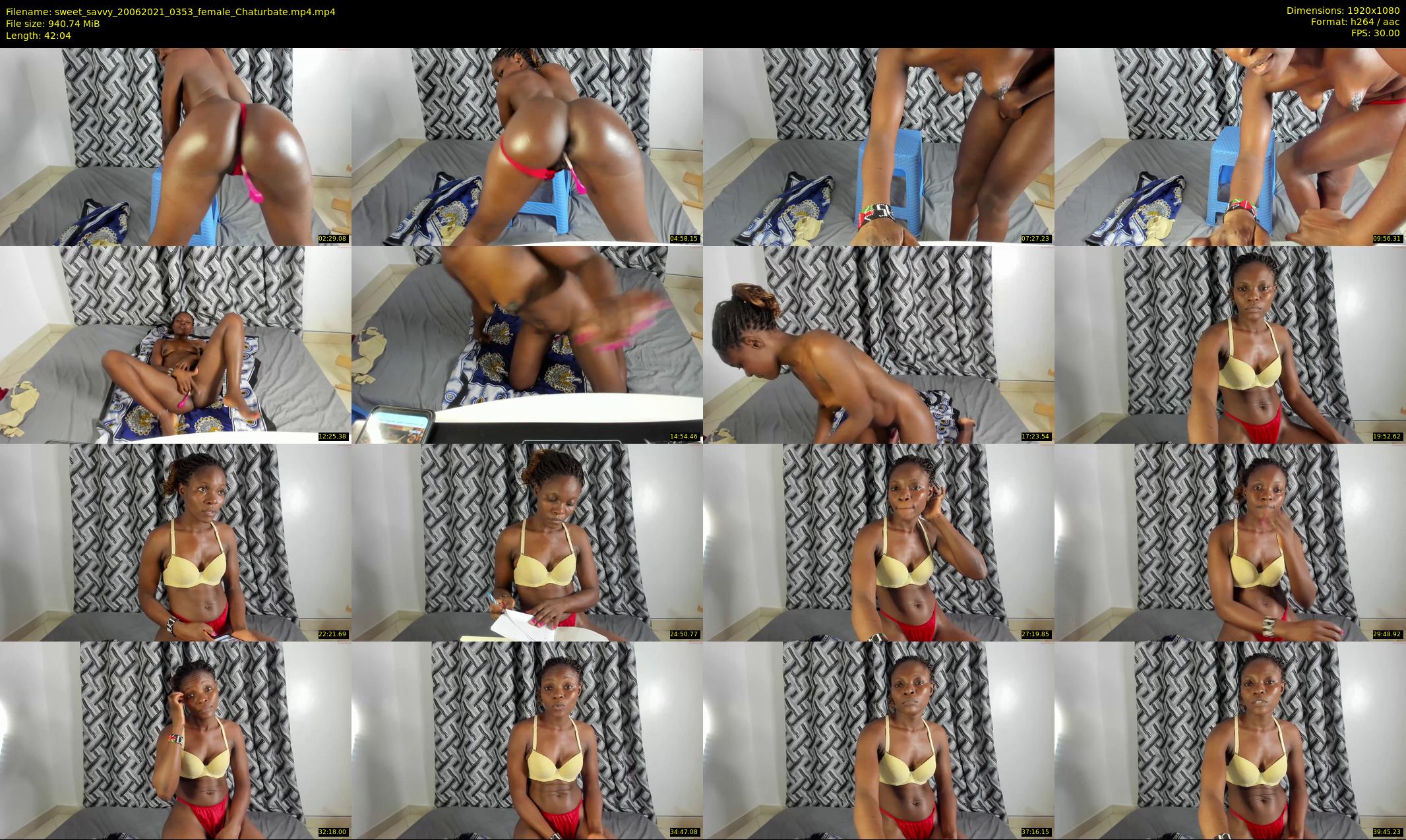 sweet_savvy — 43 minute Chaturbate female cam show recording, 1080p, Jun 20, 2021
