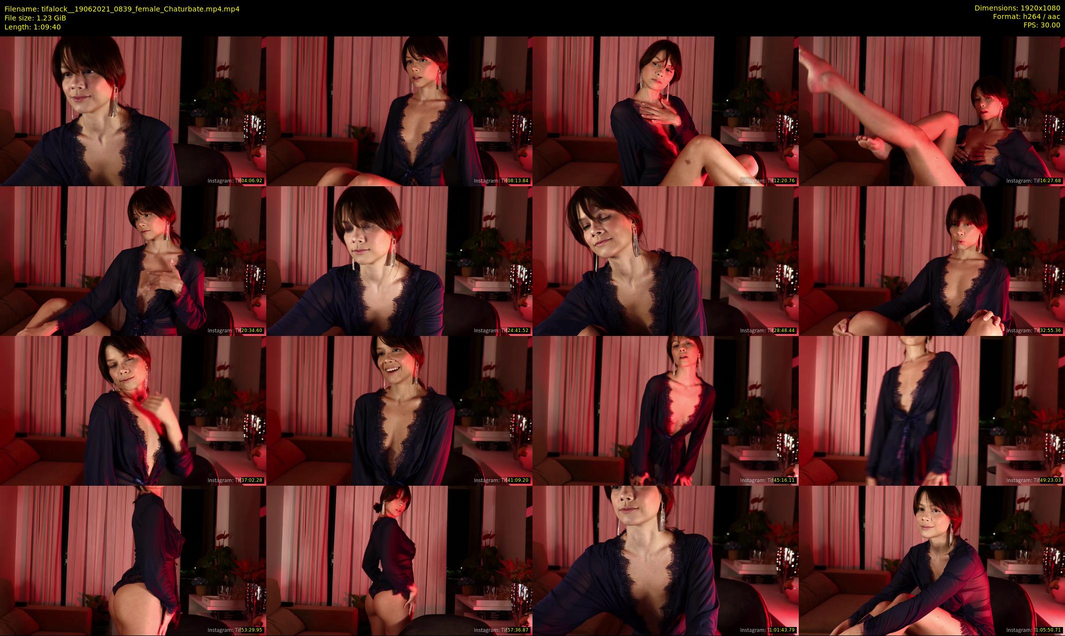 tifalock_ — 70 minute Chaturbate female cam show recording, 1080p, Jun 19, 2021