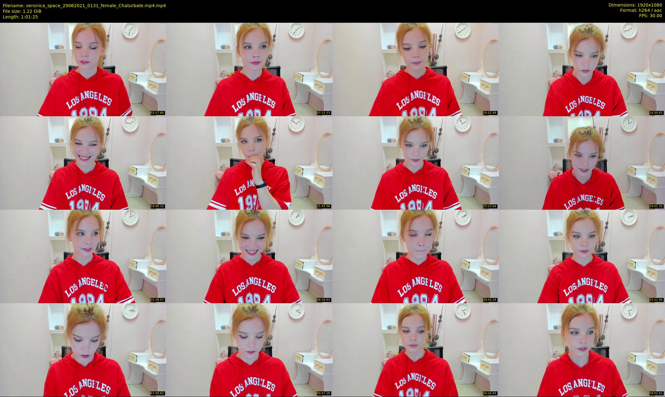 veronica_space — 62 minute Chaturbate female cam show recording, 1080p, Jun 20, 2021