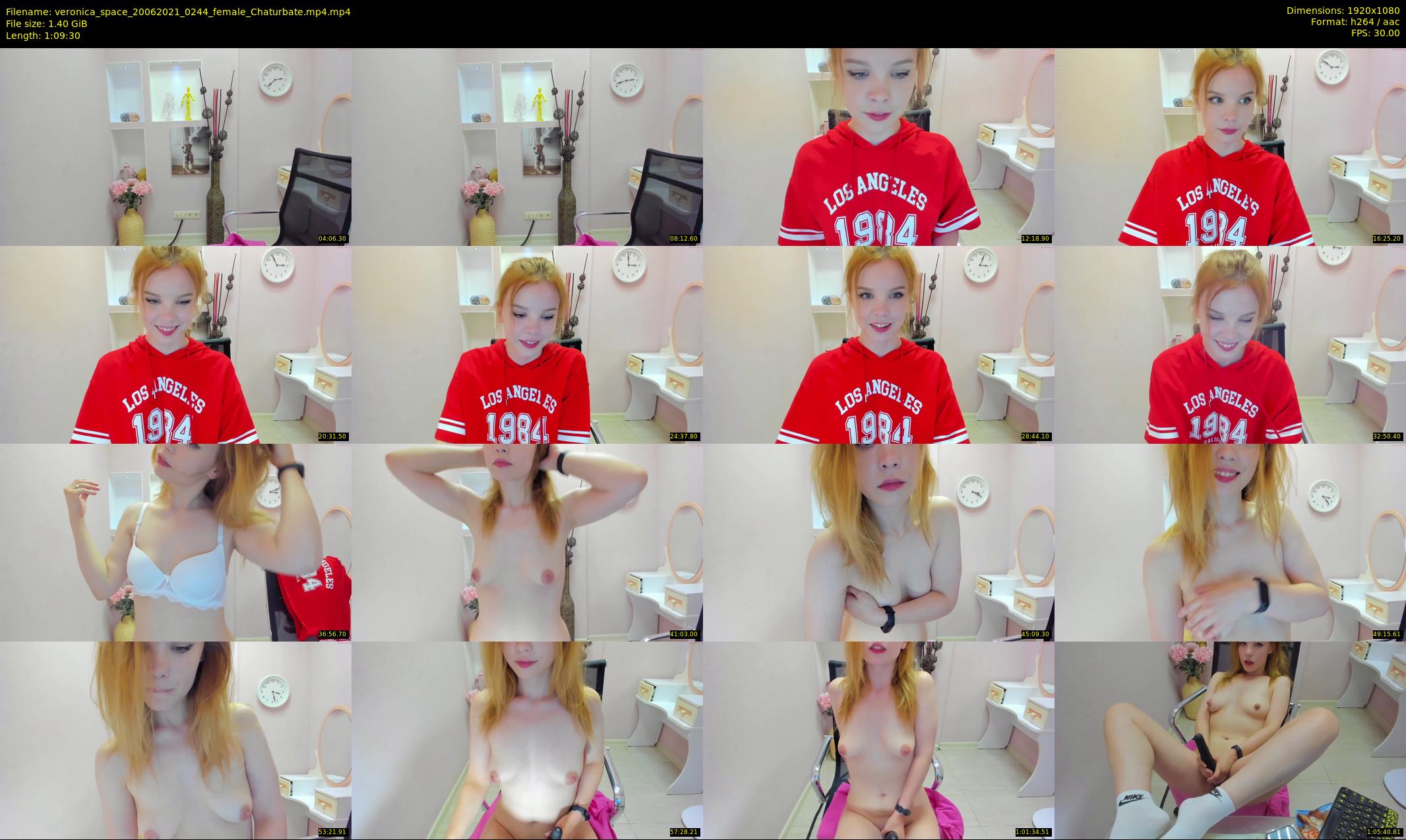 veronica_space — 70 minute Chaturbate female cam show recording, 1080p, Jun 20, 2021