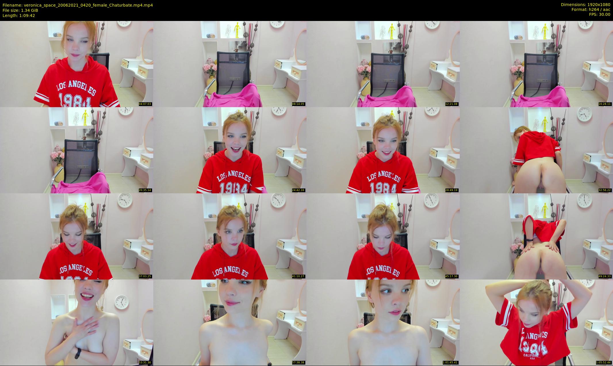 veronica_space — 70 minute Chaturbate female cam show recording, 1080p, Jun 20, 2021