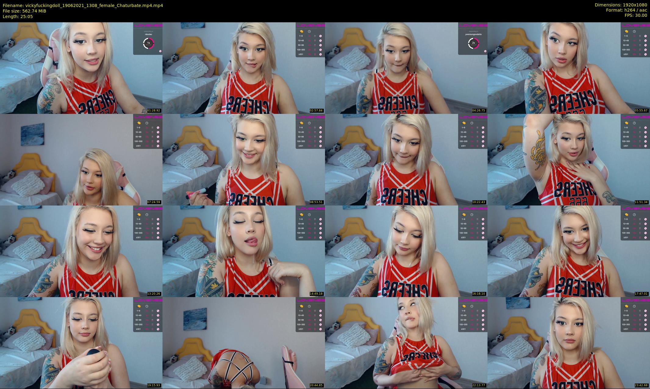vickyfuckingdoll — 26 minute Chaturbate female cam show recording, 1080p, Jun 19, 2021