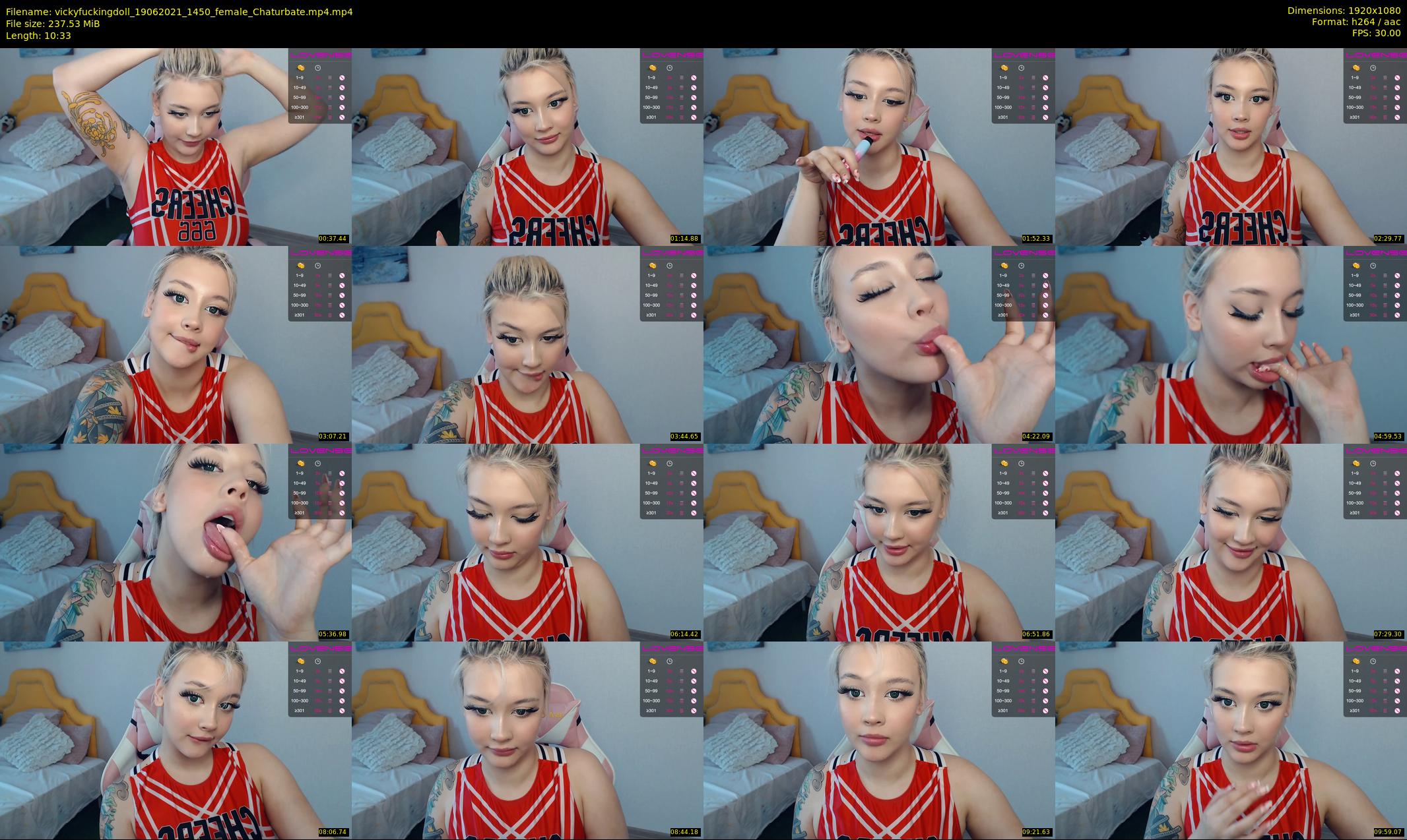 vickyfuckingdoll — 11 minute Chaturbate female cam show recording, 1080p, Jun 19, 2021