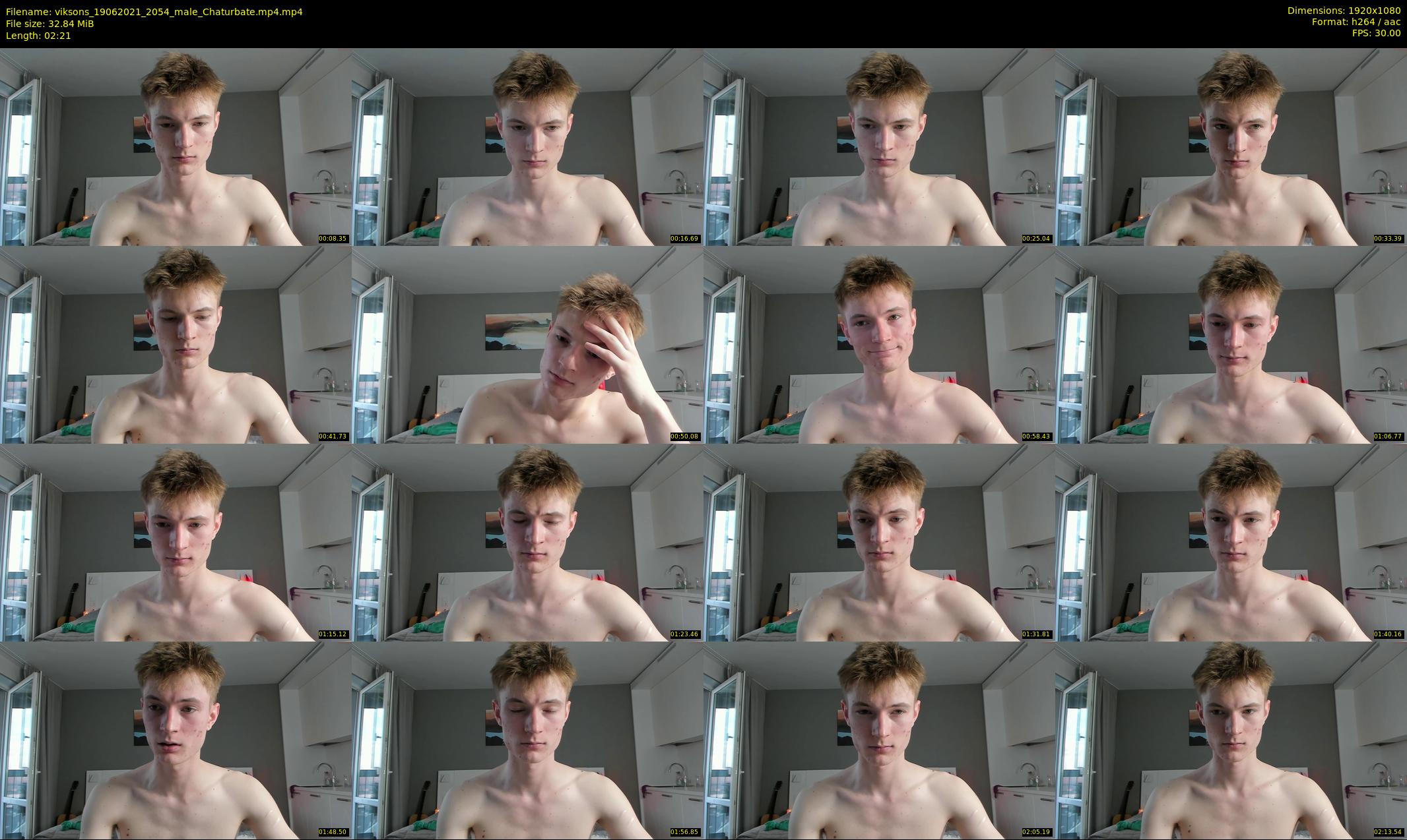 viksons — 3 minute Chaturbate male cam show recording, 1080p, Jun 19, 2021