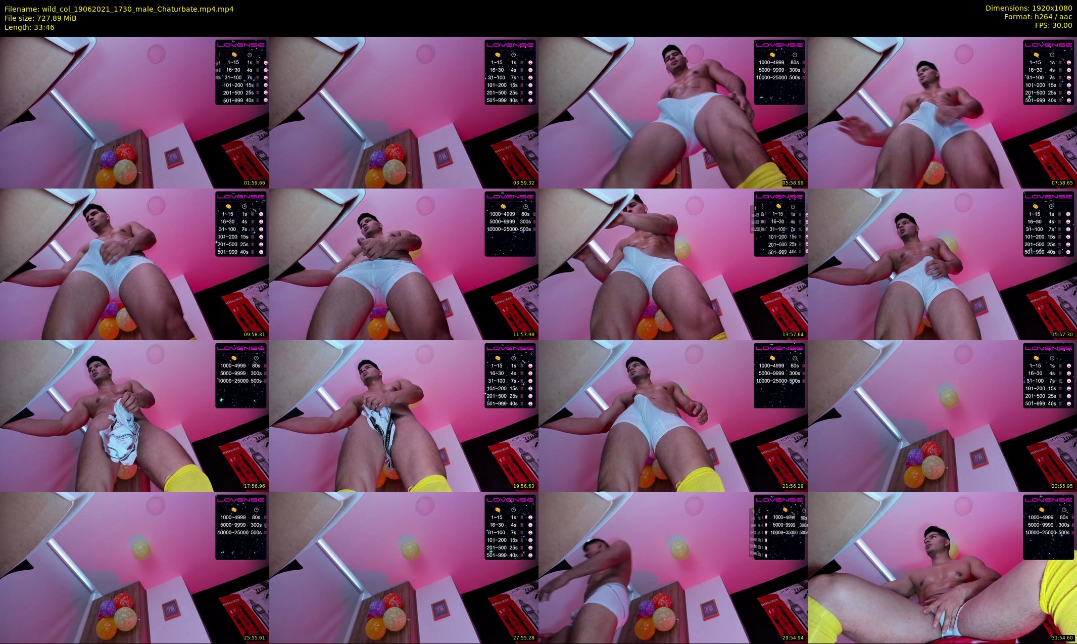 wild_col — 34 minute Chaturbate male cam show recording, 1080p, Jun 19, 2021