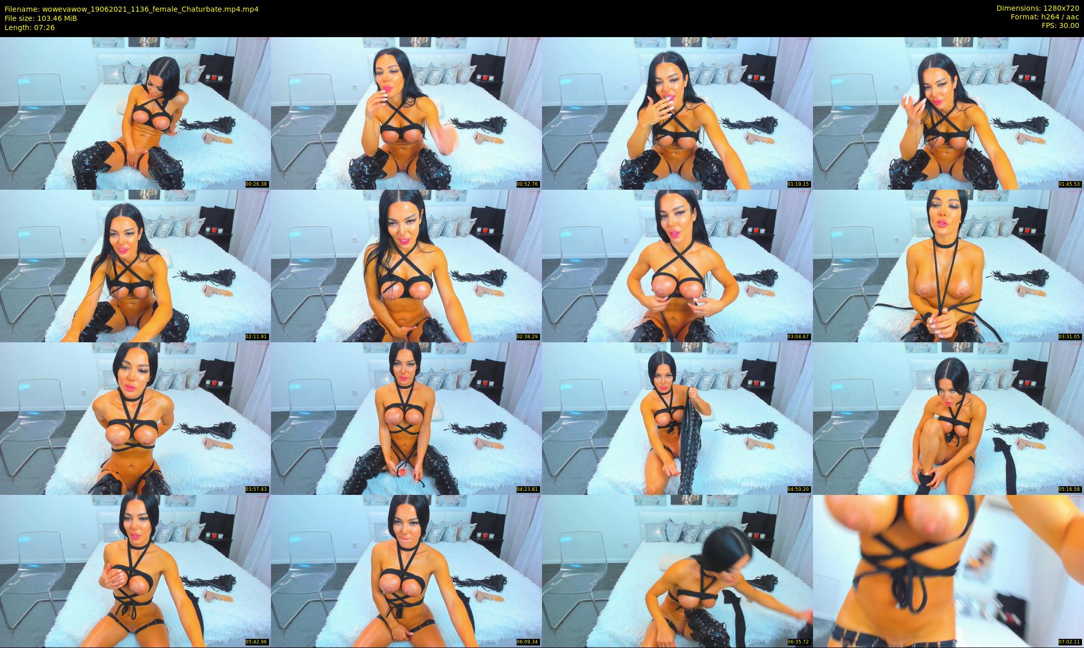 wowevawow — 8 minute Chaturbate female cam show recording, 720p, Jun 19, 2021