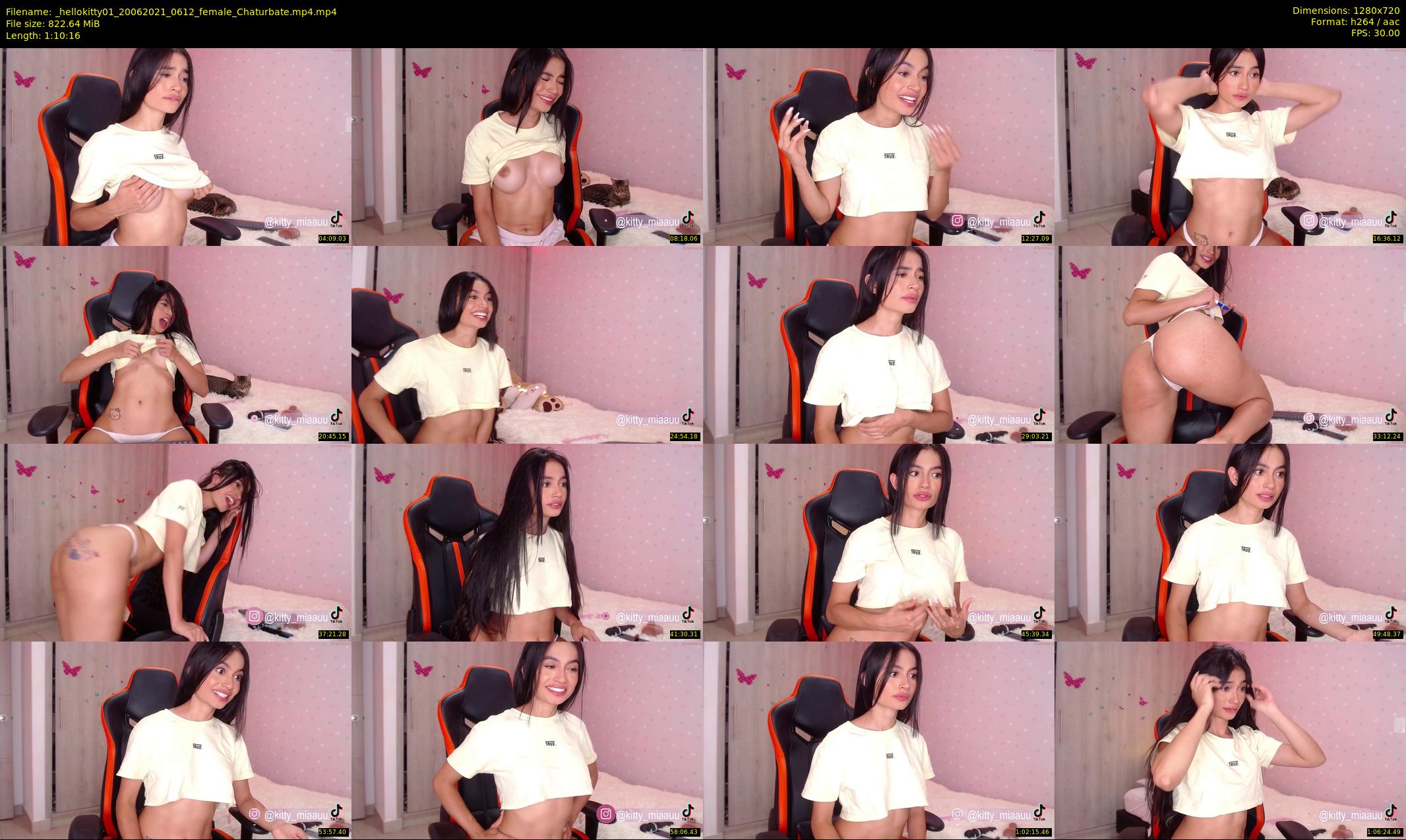 _hellokitty01 — 71 minute Chaturbate female cam show recording, 720p, Jun 20, 2021