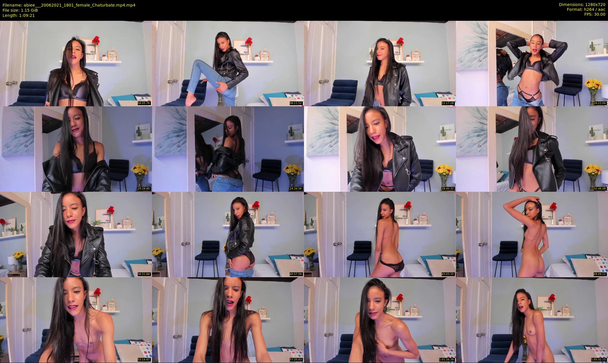 abiee__ — 70 minute Chaturbate female cam show recording, 720p, Jun 20, 2021