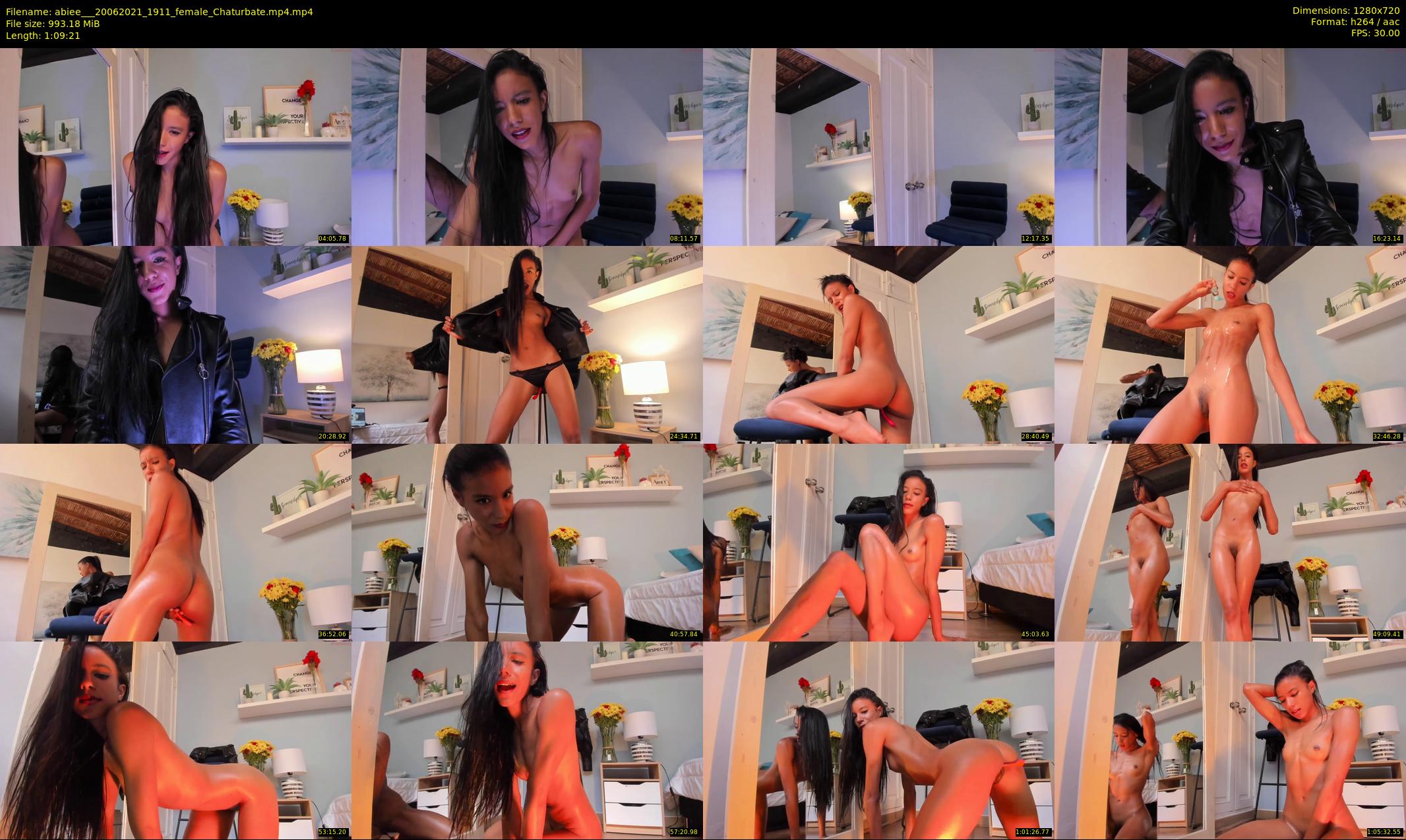 abiee__ — 70 minute Chaturbate female cam show recording, 720p, Jun 20, 2021