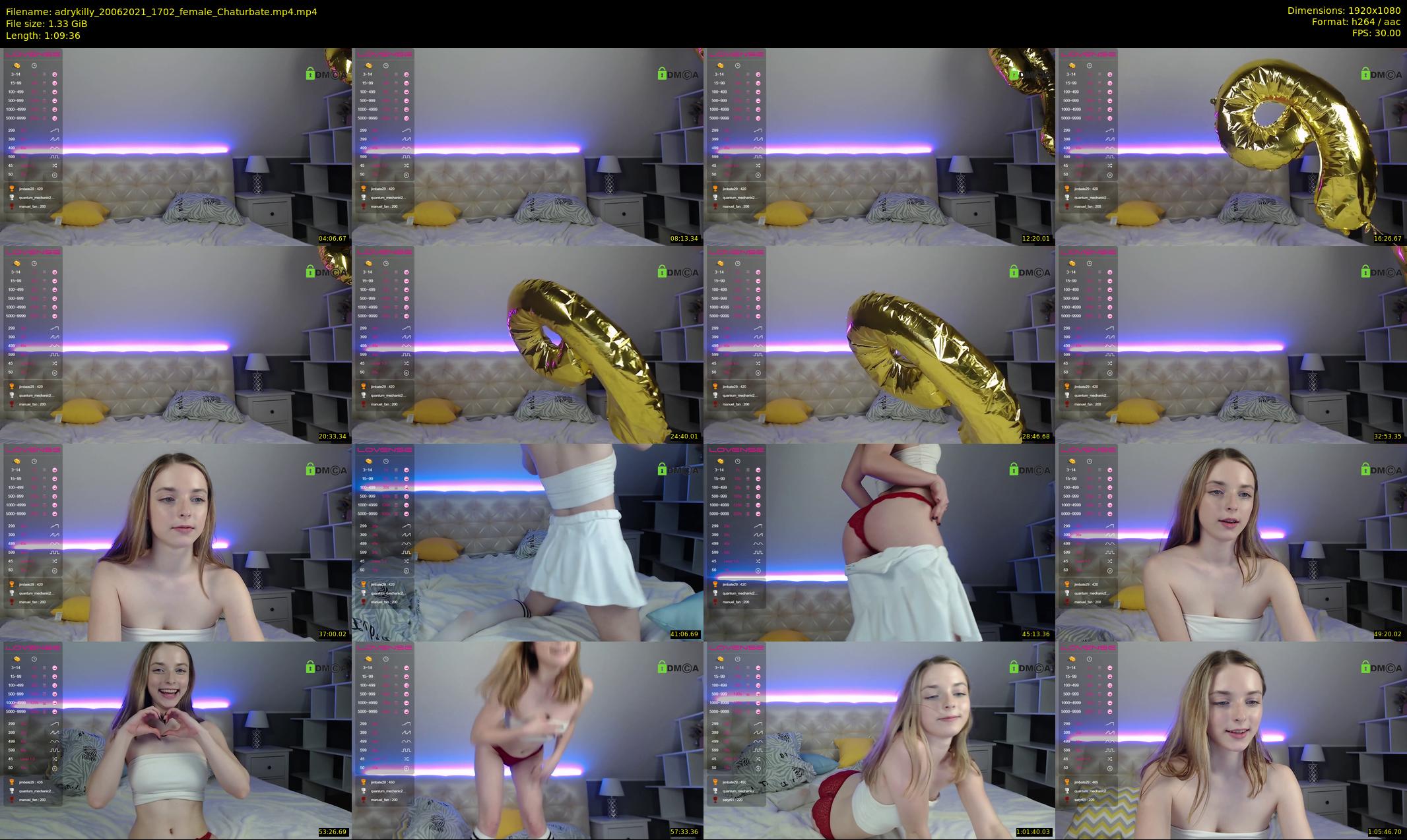 adrykilly — 70 minute Chaturbate female cam show recording, 1080p, Jun 20, 2021