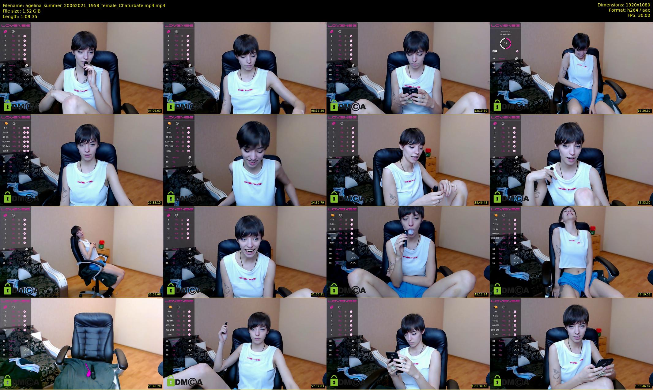 agelina_summer — 70 minute Chaturbate female cam show recording, 1080p, Jun 20, 2021
