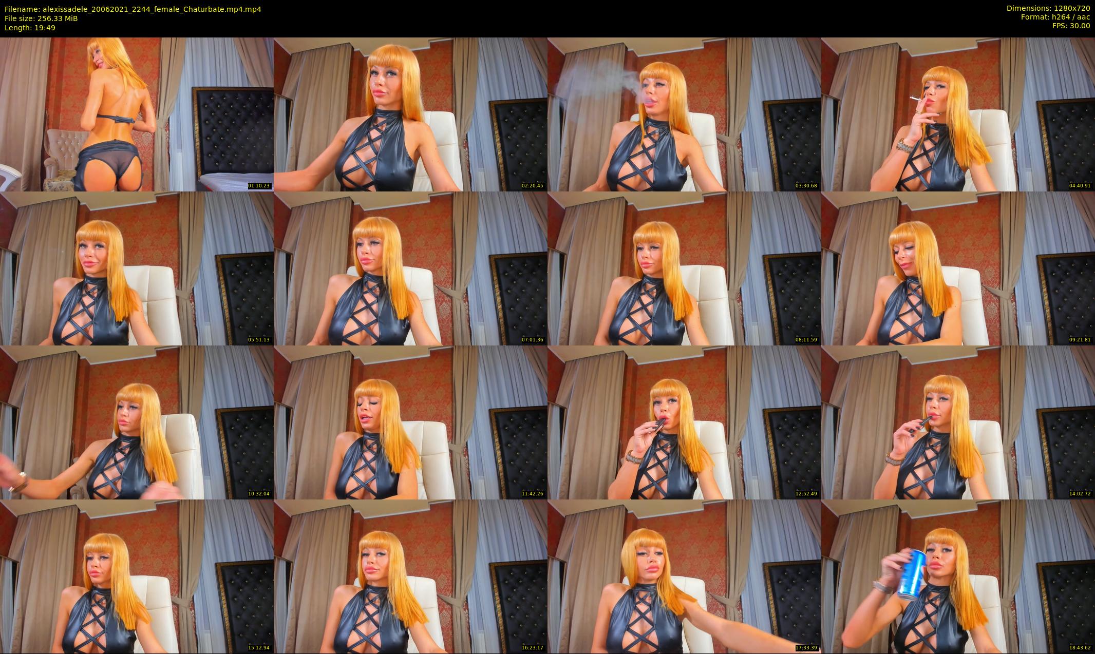 alexissadele — 20 minute Chaturbate female cam show recording, 720p, Jun 20, 2021