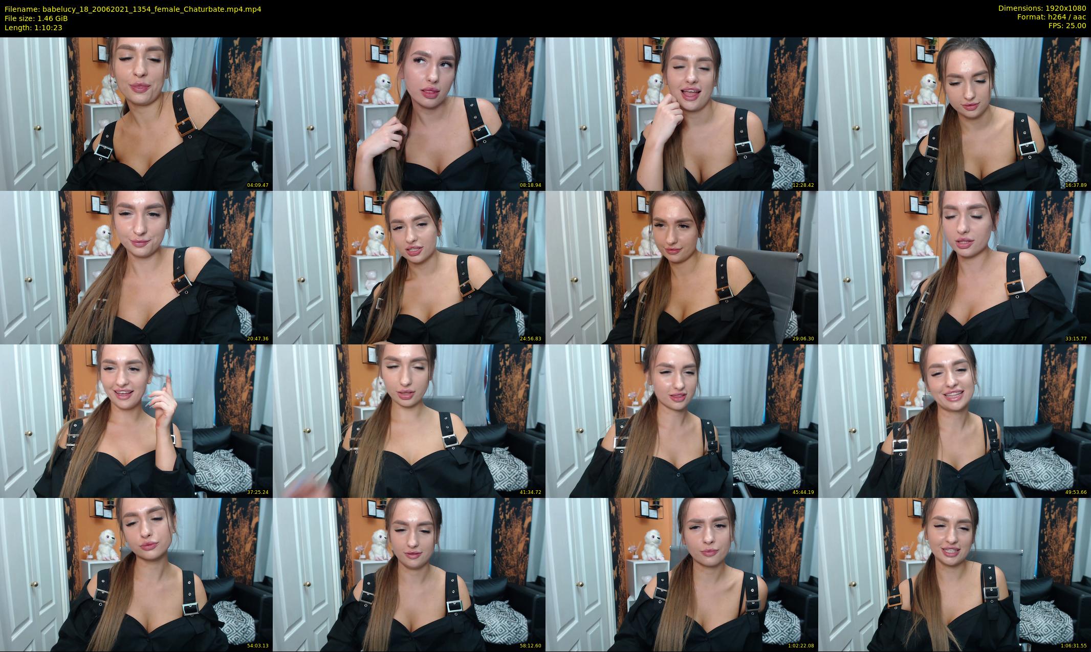babelucy_18 — 71 minute Chaturbate female cam show recording, 1080p, Jun 20, 2021