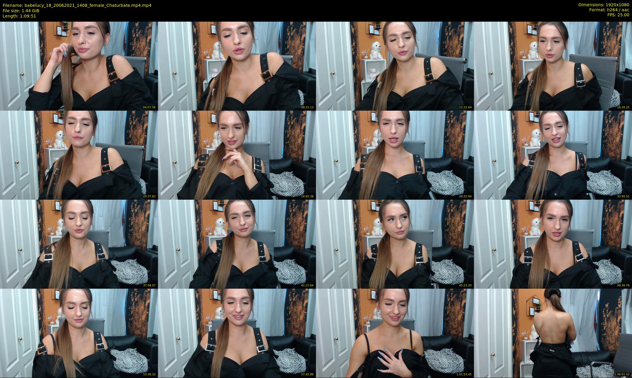 babelucy_18 — 70 minute Chaturbate female cam show recording, 1080p, Jun 20, 2021