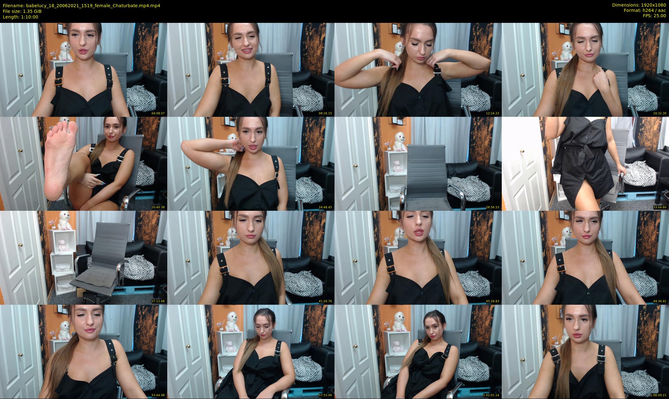 babelucy_18 — 70 minute Chaturbate female cam show recording, 1080p, Jun 20, 2021