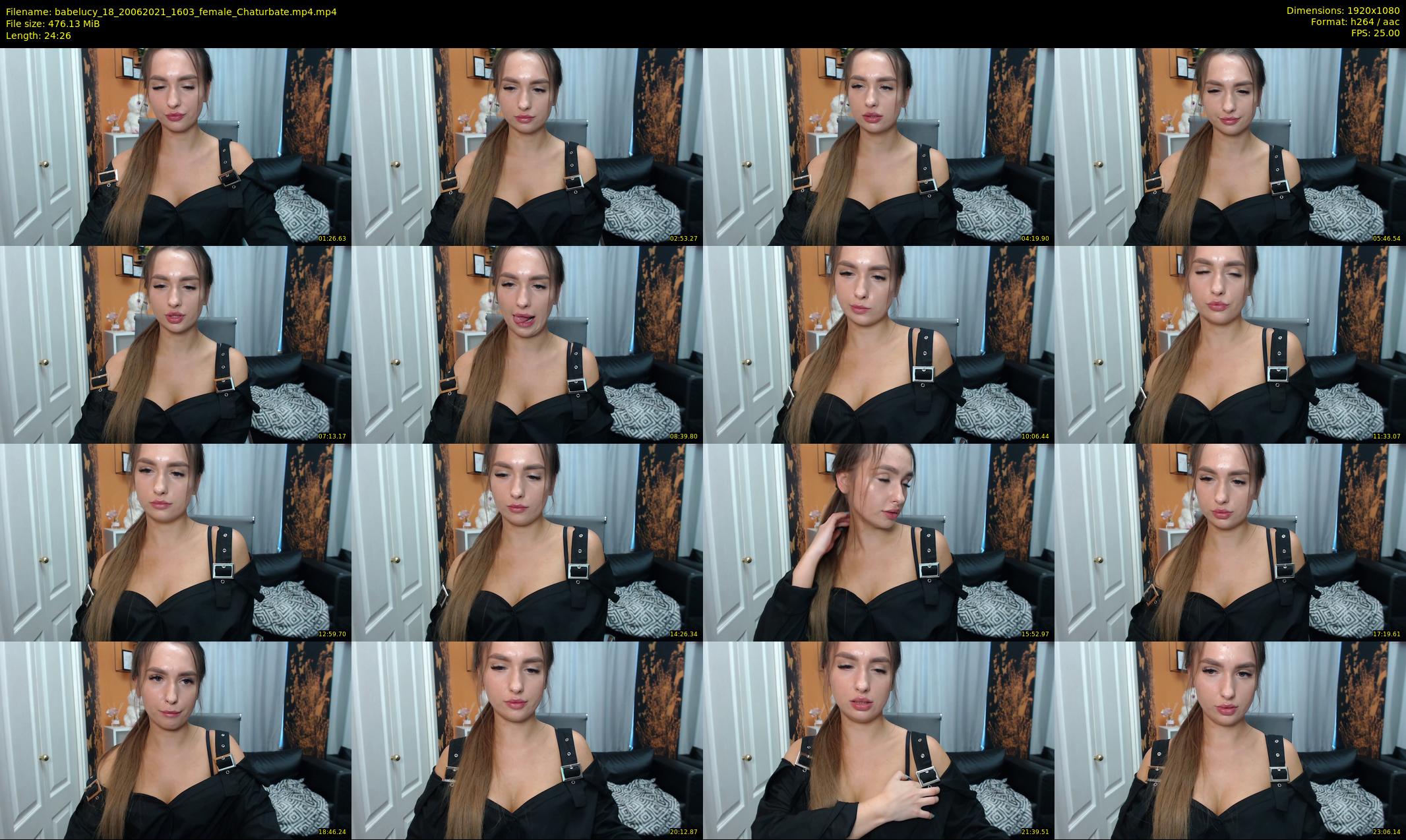 babelucy_18 — 25 minute Chaturbate female cam show recording, 1080p, Jun 20, 2021