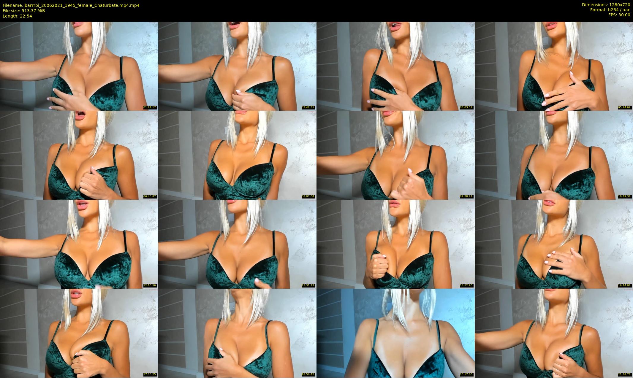 barrrbi — 23 minute Chaturbate female cam show recording, 720p, Jun 20, 2021