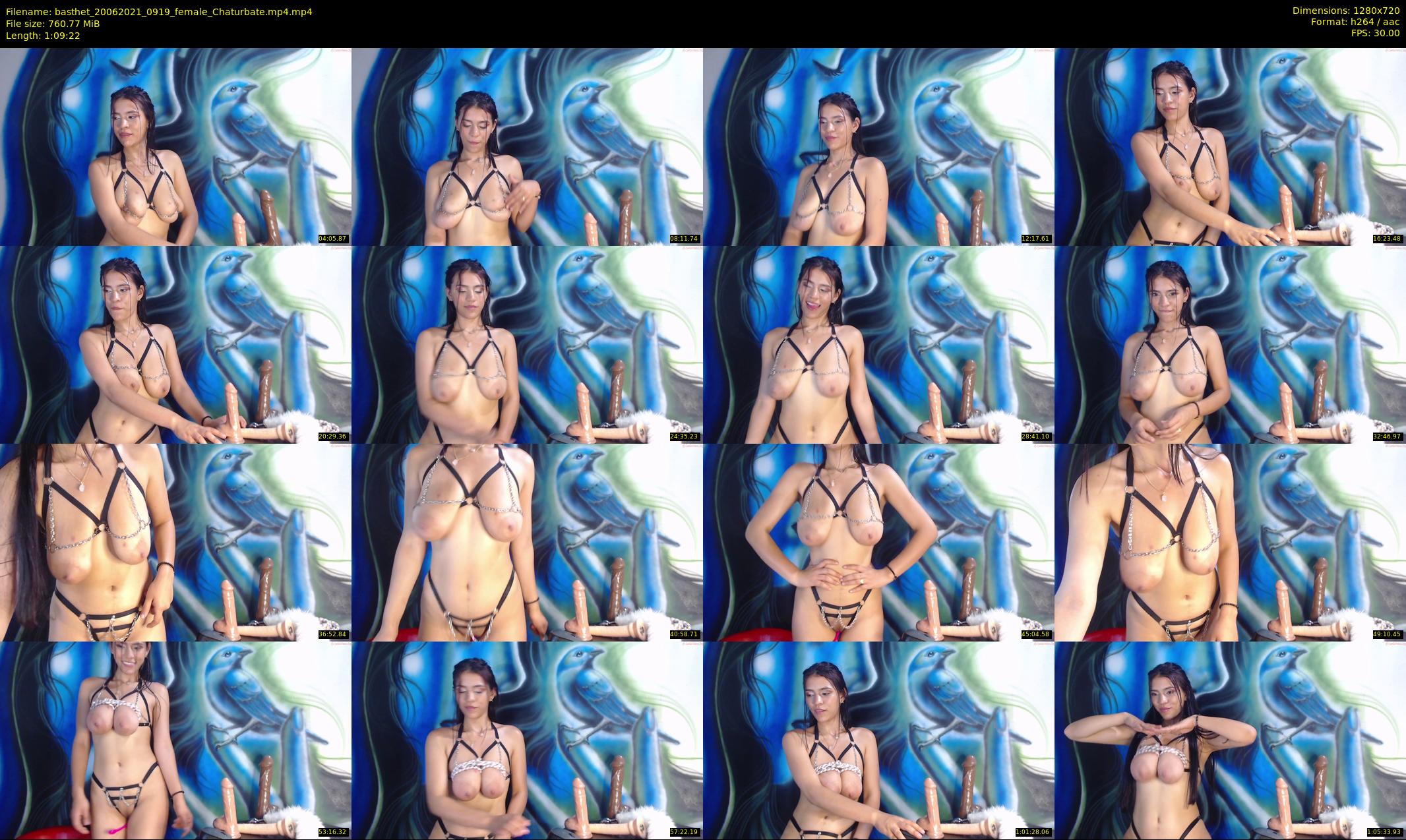 basthet — 70 minute Chaturbate female cam show recording, 720p, Jun 20, 2021