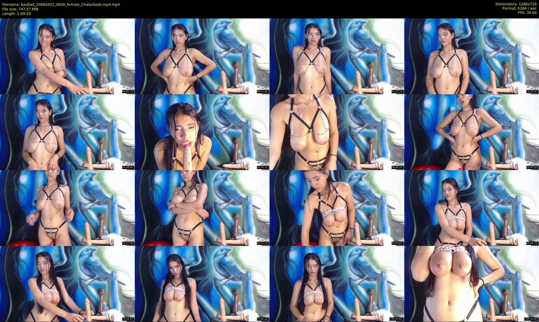 basthet — 70 minute Chaturbate female cam show recording, 720p, Jun 20, 2021