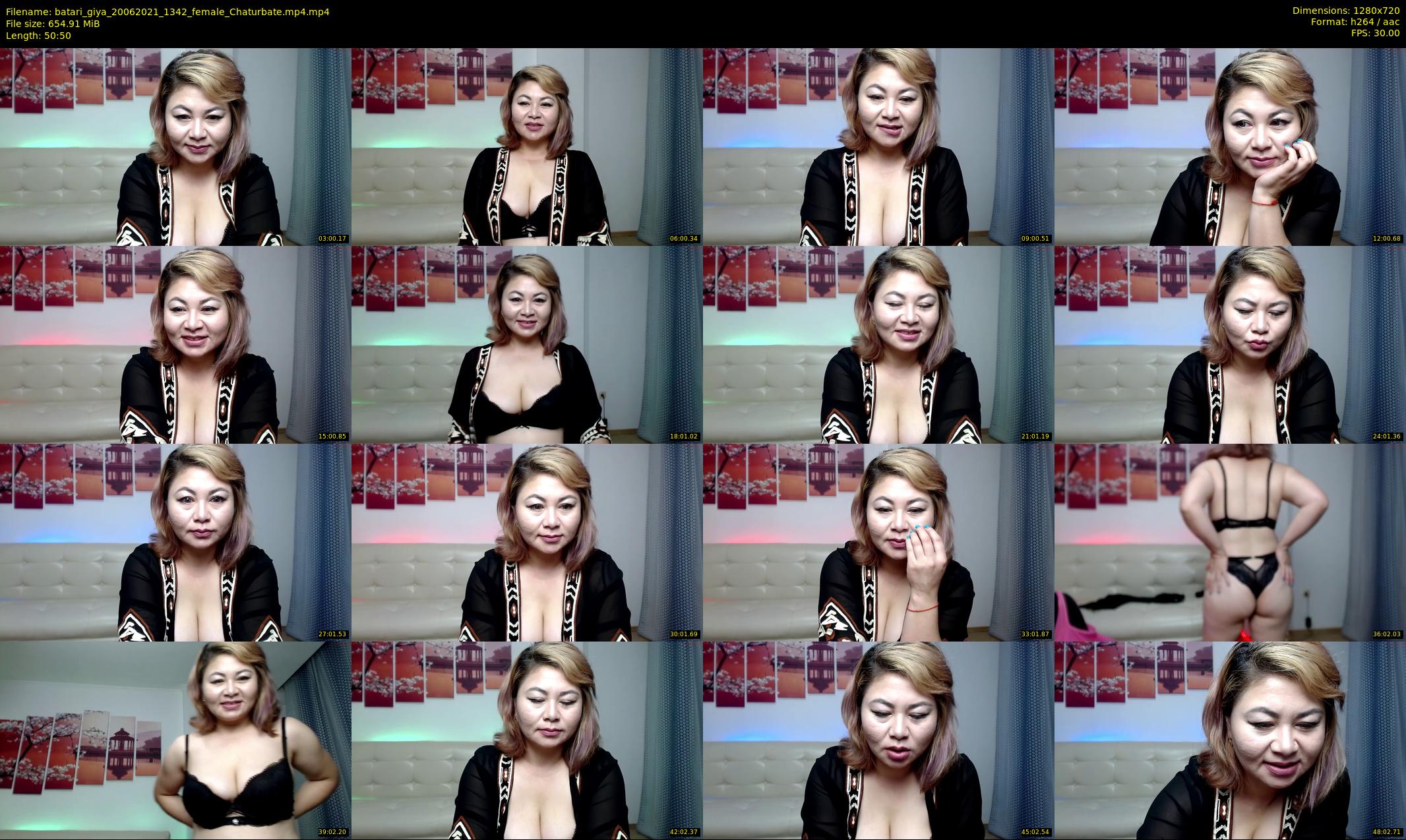 batari_giya — 51 minute Chaturbate female cam show recording, 720p, Jun 20, 2021