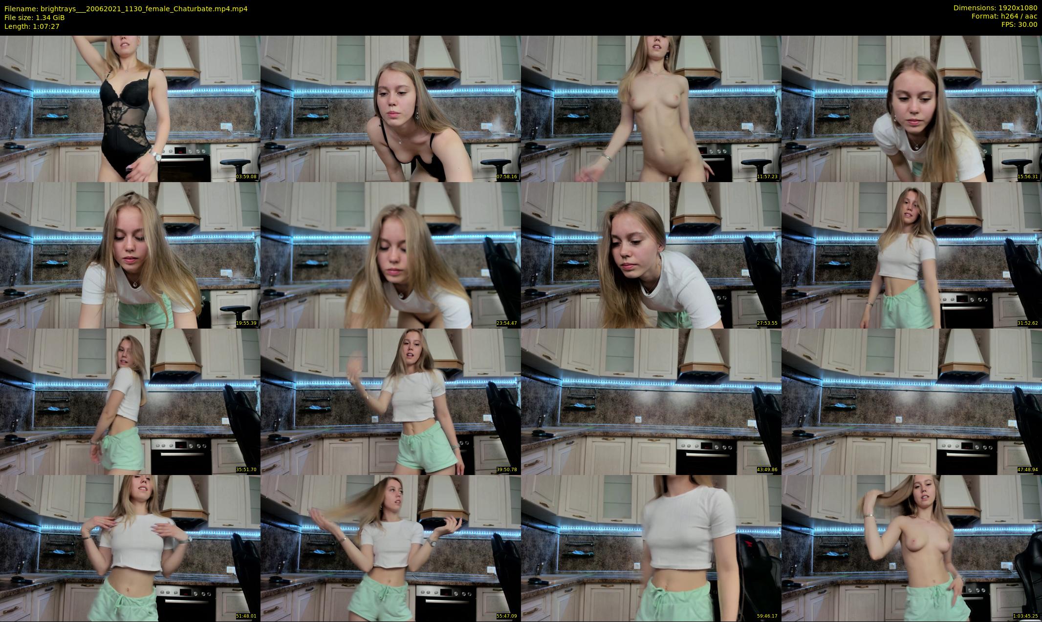 brightrays__ — 68 minute Chaturbate female cam show recording, 1080p, Jun 20, 2021