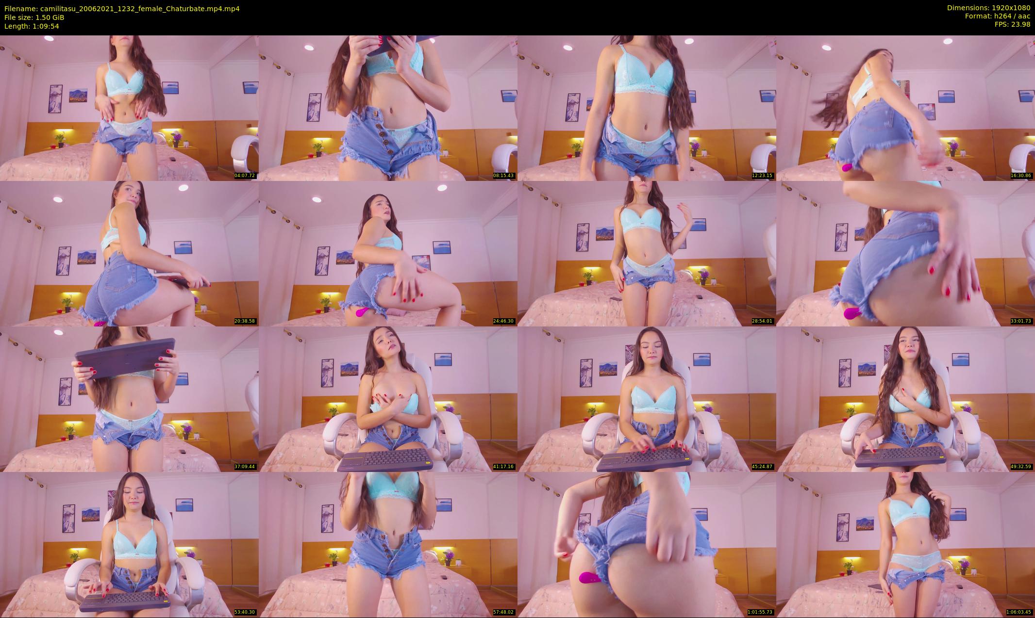 camilitasu — 70 minute Chaturbate female cam show recording, 1080p, Jun 20, 2021