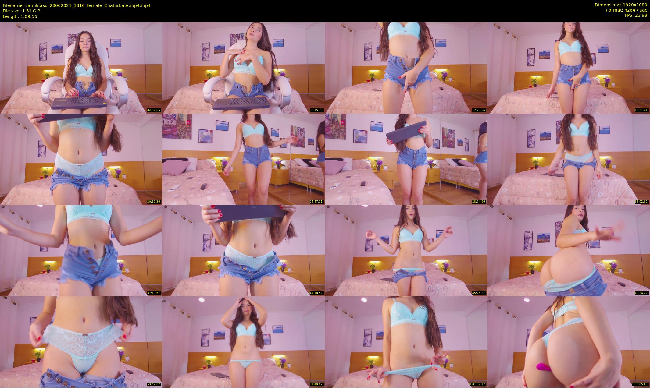camilitasu — 70 minute Chaturbate female cam show recording, 1080p, Jun 20, 2021
