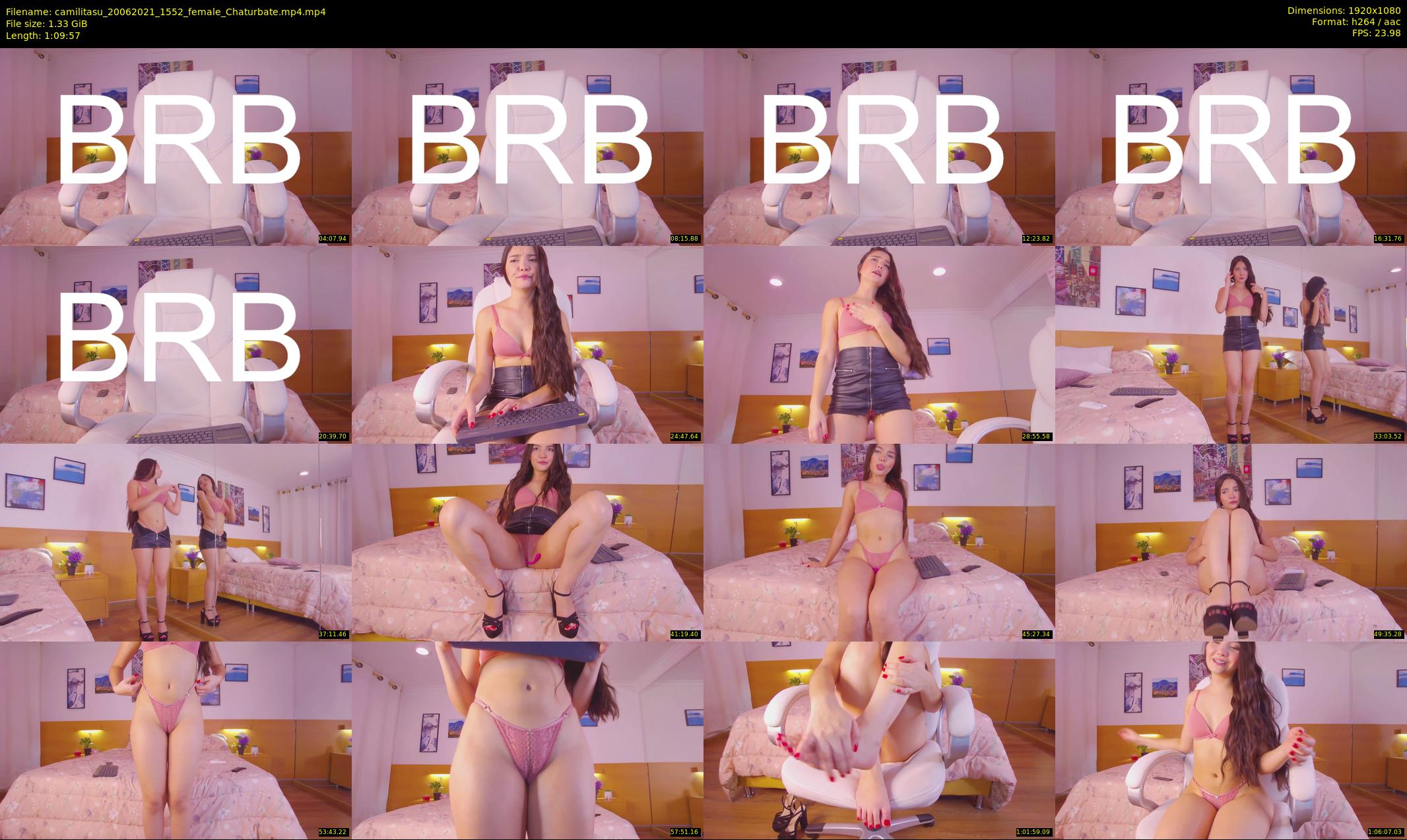 camilitasu — 70 minute Chaturbate female cam show recording, 1080p, Jun 20, 2021