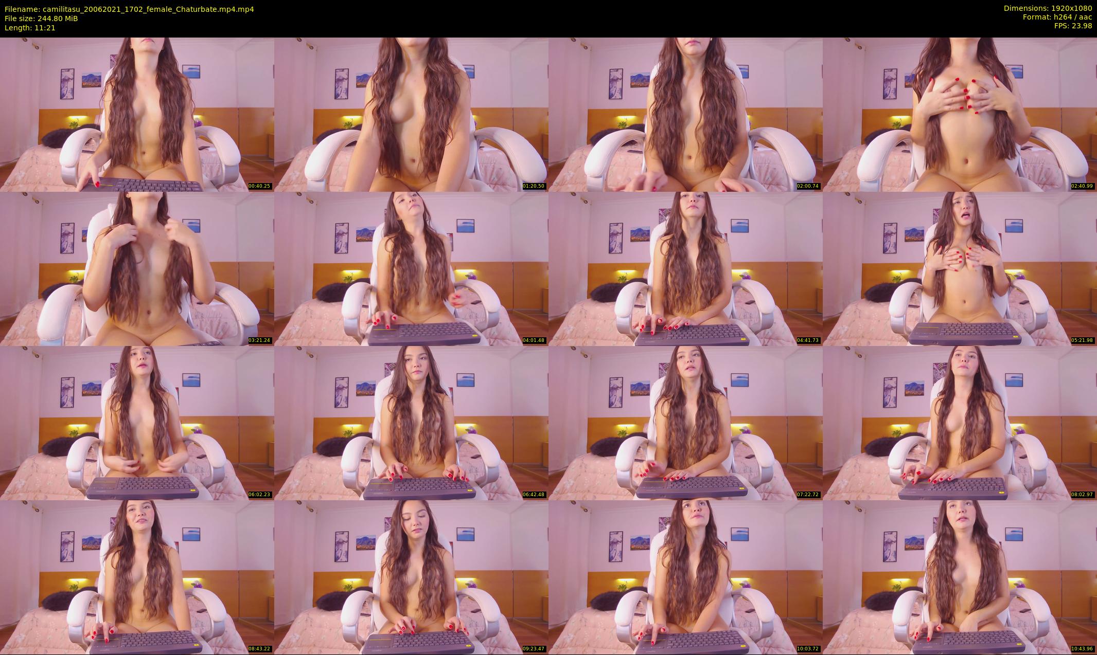 camilitasu — 12 minute Chaturbate female cam show recording, 1080p, Jun 20, 2021