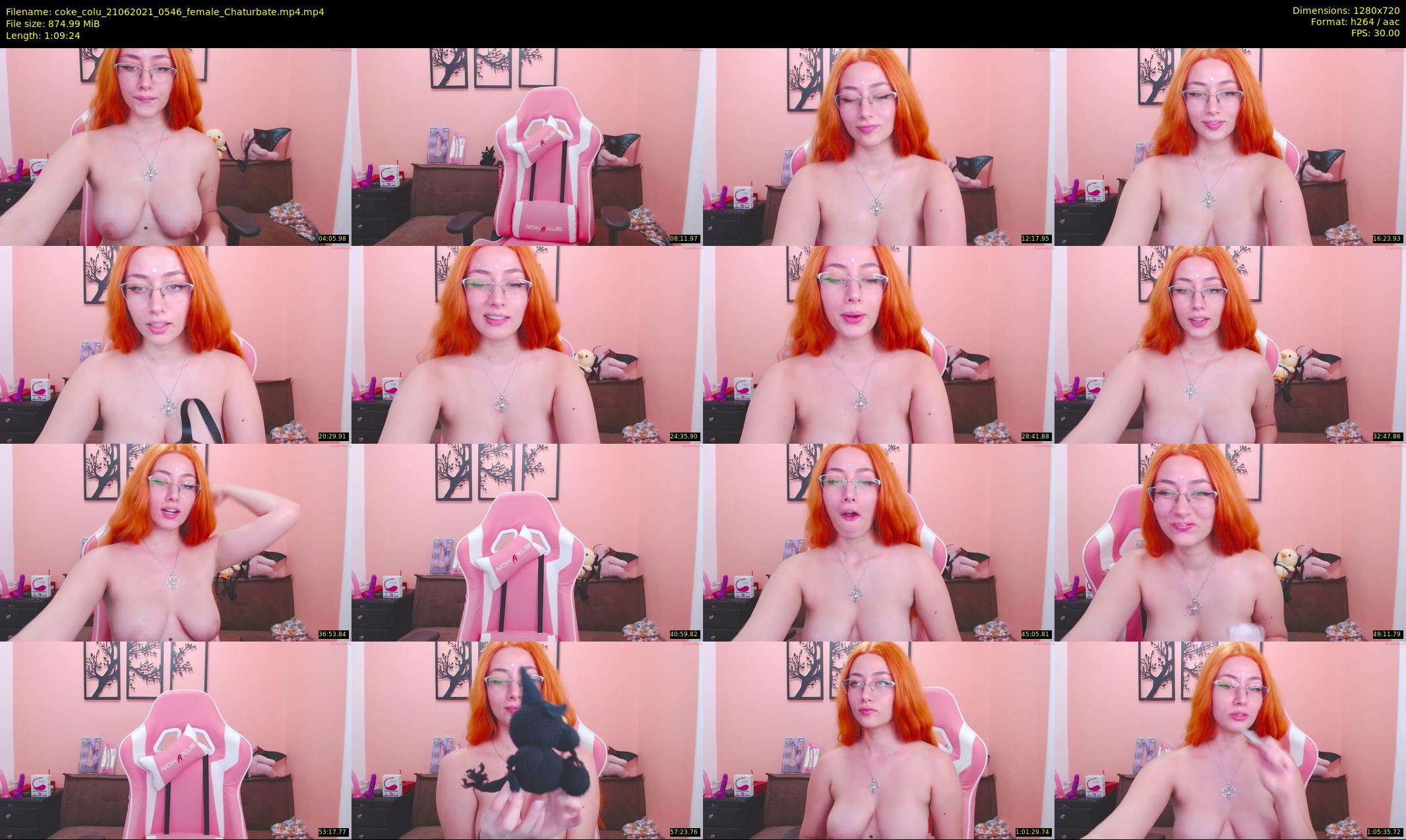 coke_colu — 70 minute Chaturbate female cam show recording, 720p, Jun 21, 2021