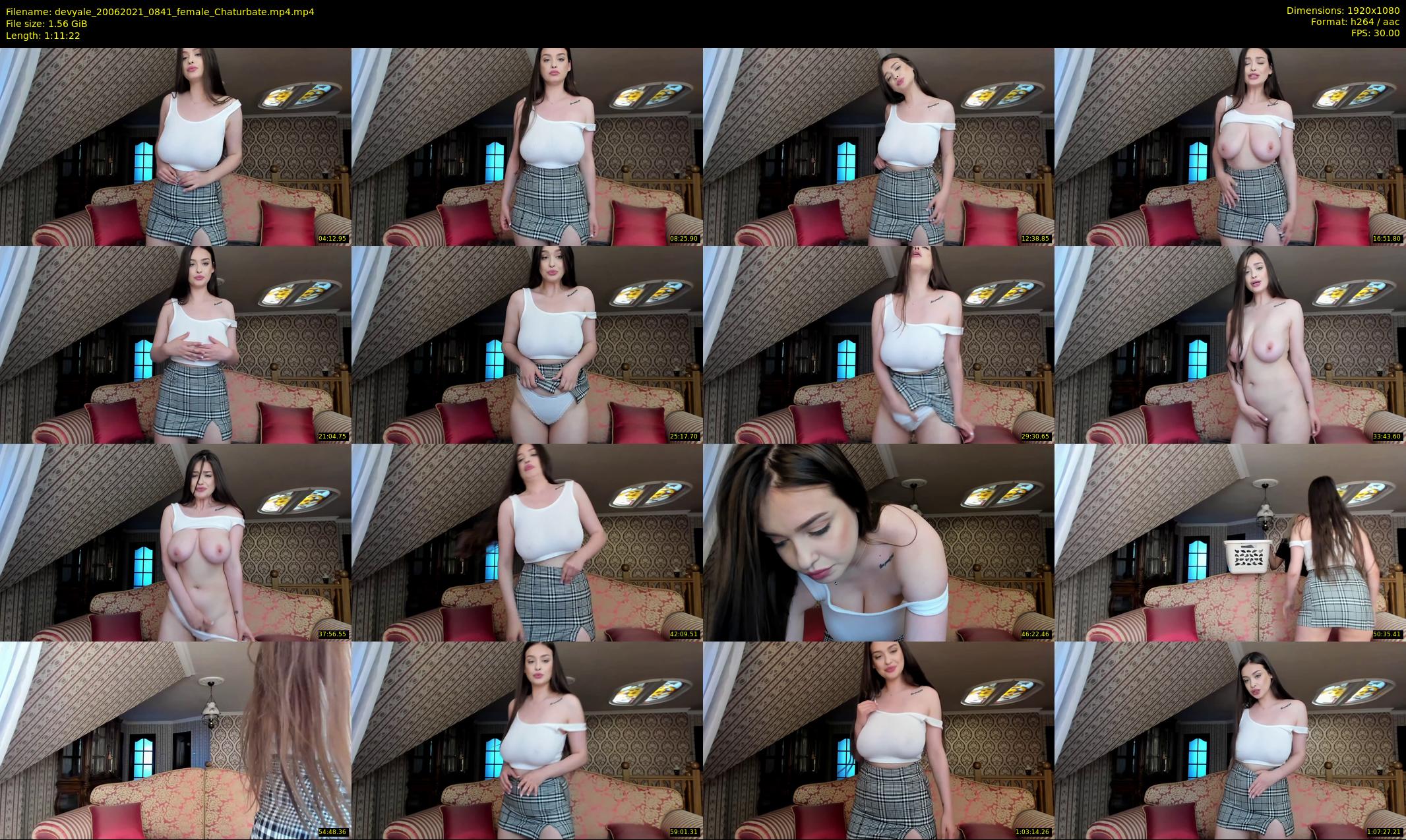 devyale — 72 minute Chaturbate female cam show recording, 1080p, Jun 20, 2021