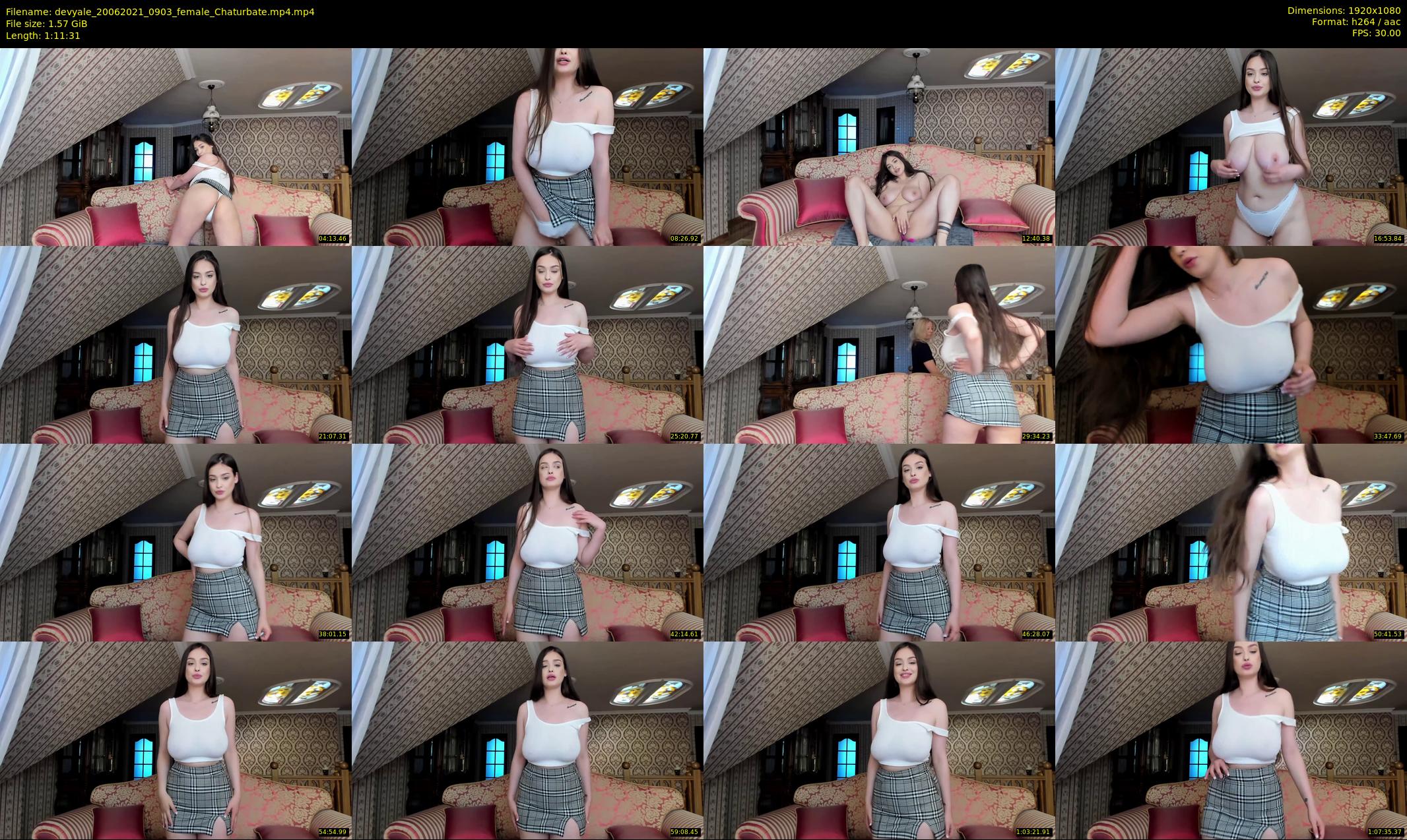 devyale — 72 minute Chaturbate female cam show recording, 1080p, Jun 20, 2021
