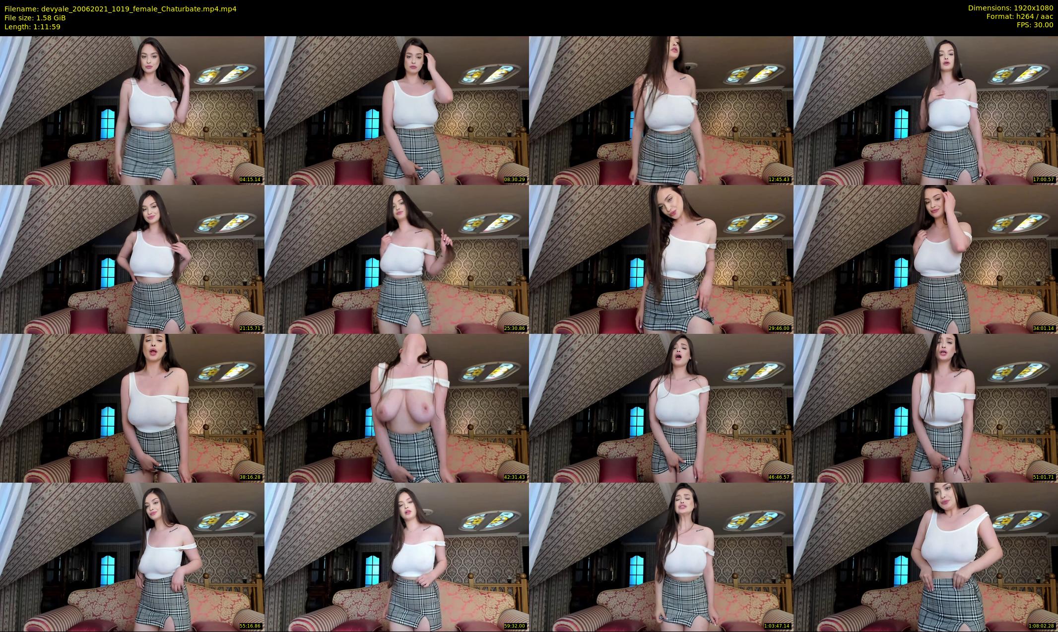 devyale — 72 minute Chaturbate female cam show recording, 1080p, Jun 20, 2021