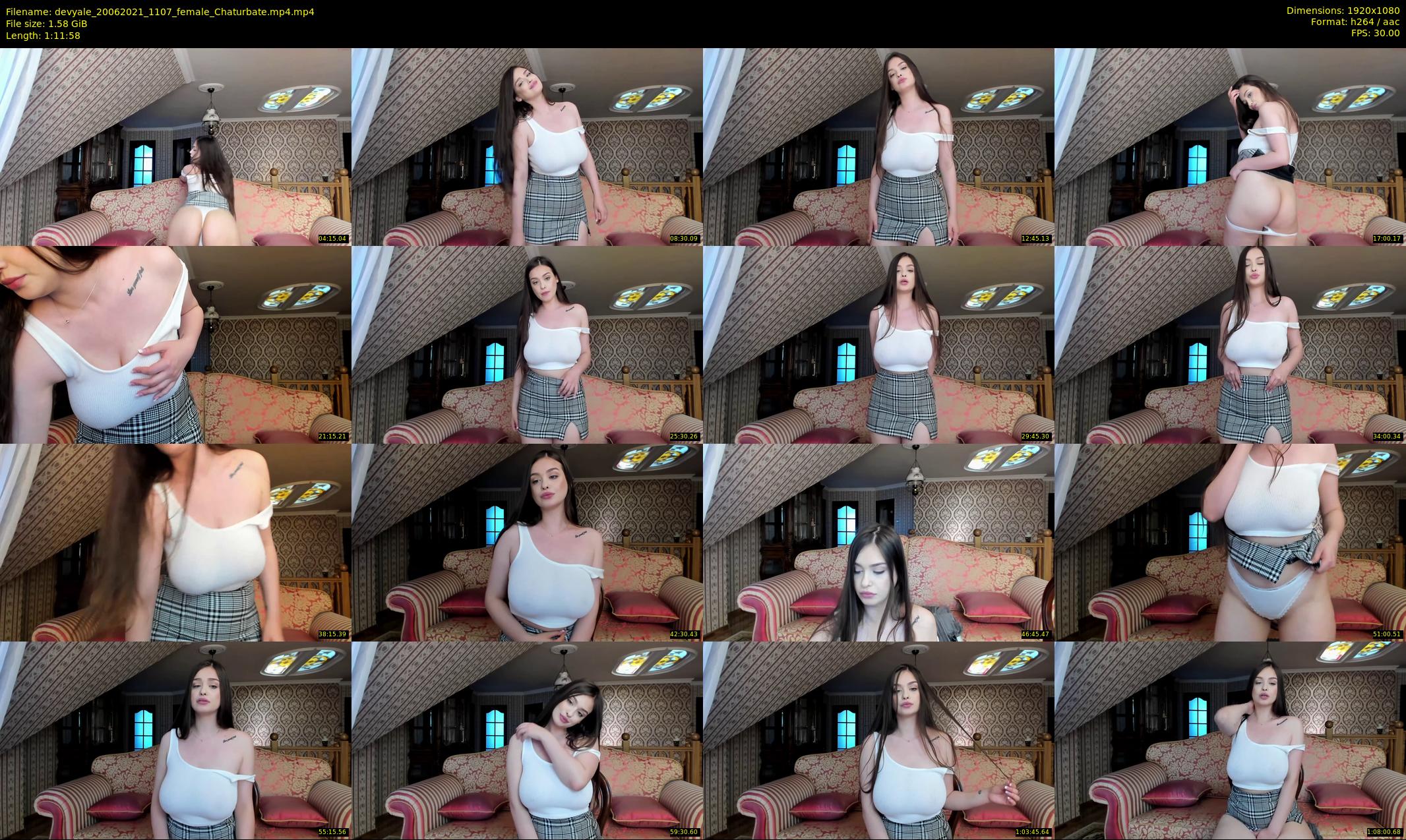 devyale — 72 minute Chaturbate female cam show recording, 1080p, Jun 20, 2021