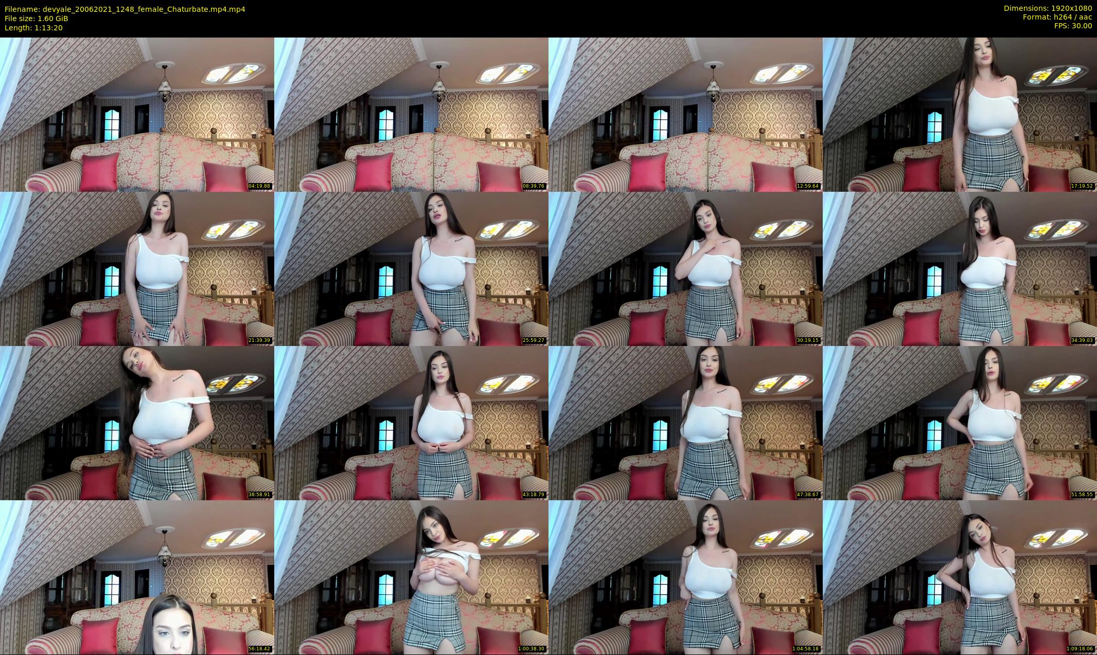 devyale — 74 minute Chaturbate female cam show recording, 1080p, Jun 20, 2021