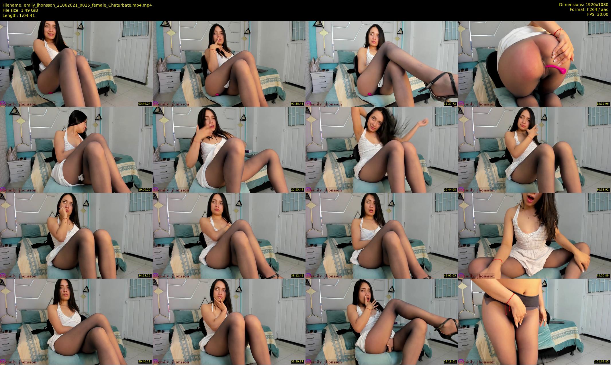 emily_jhonsson — 65 minute Chaturbate female cam show recording, 1080p, Jun 21, 2021