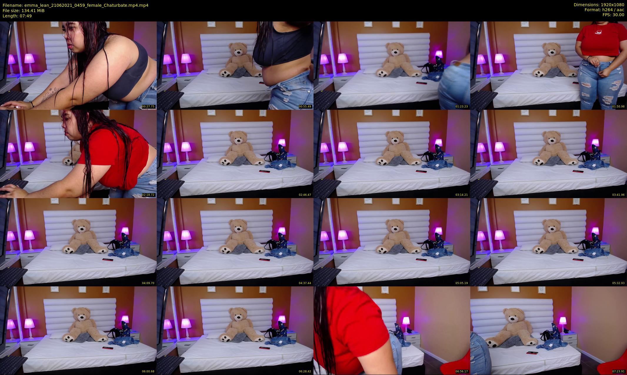 emma_lean — 8 minute Chaturbate female cam show recording, 1080p, Jun 21, 2021
