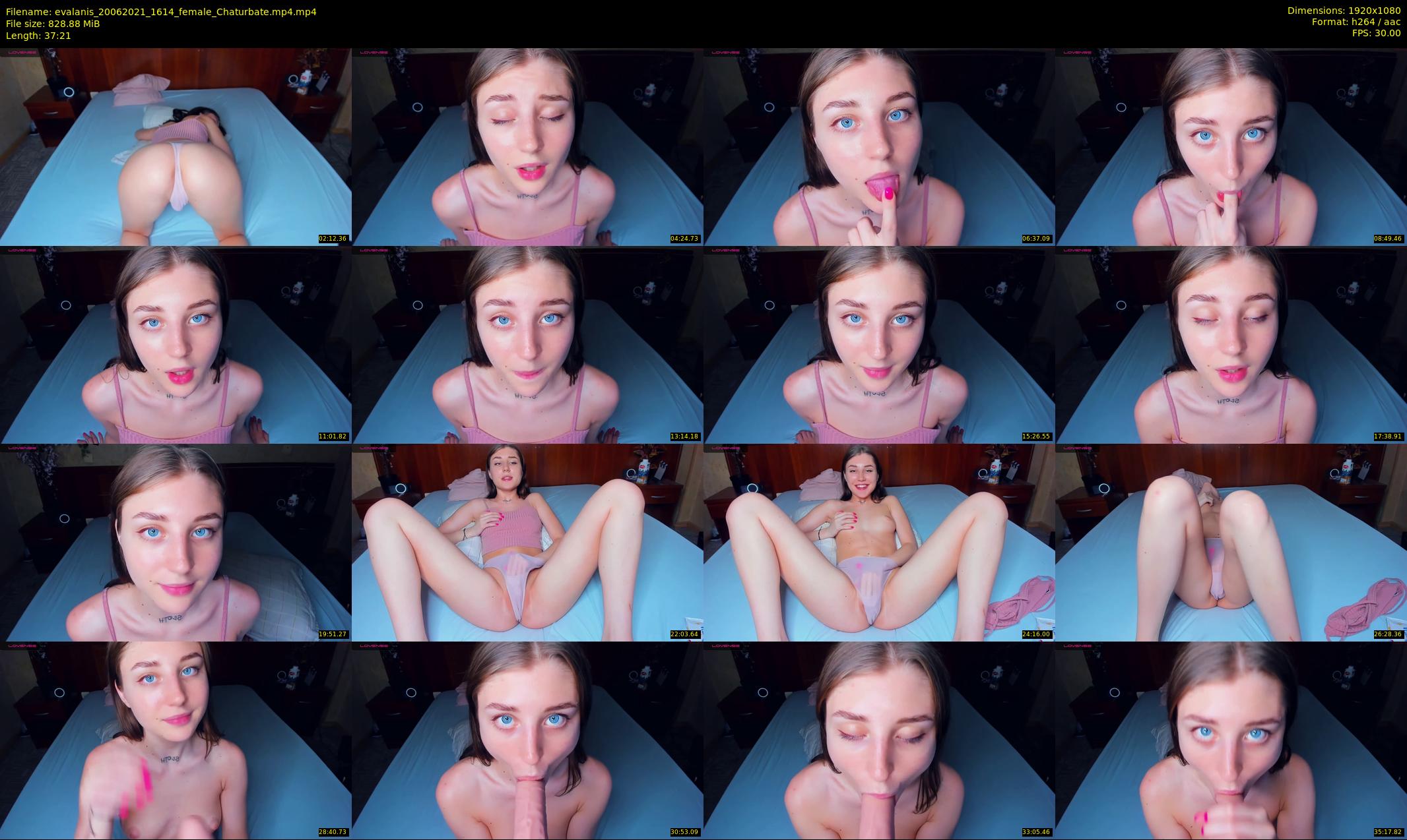 evalanis — 38 minute Chaturbate couple cam show recording, 1080p, Jun 20, 2021